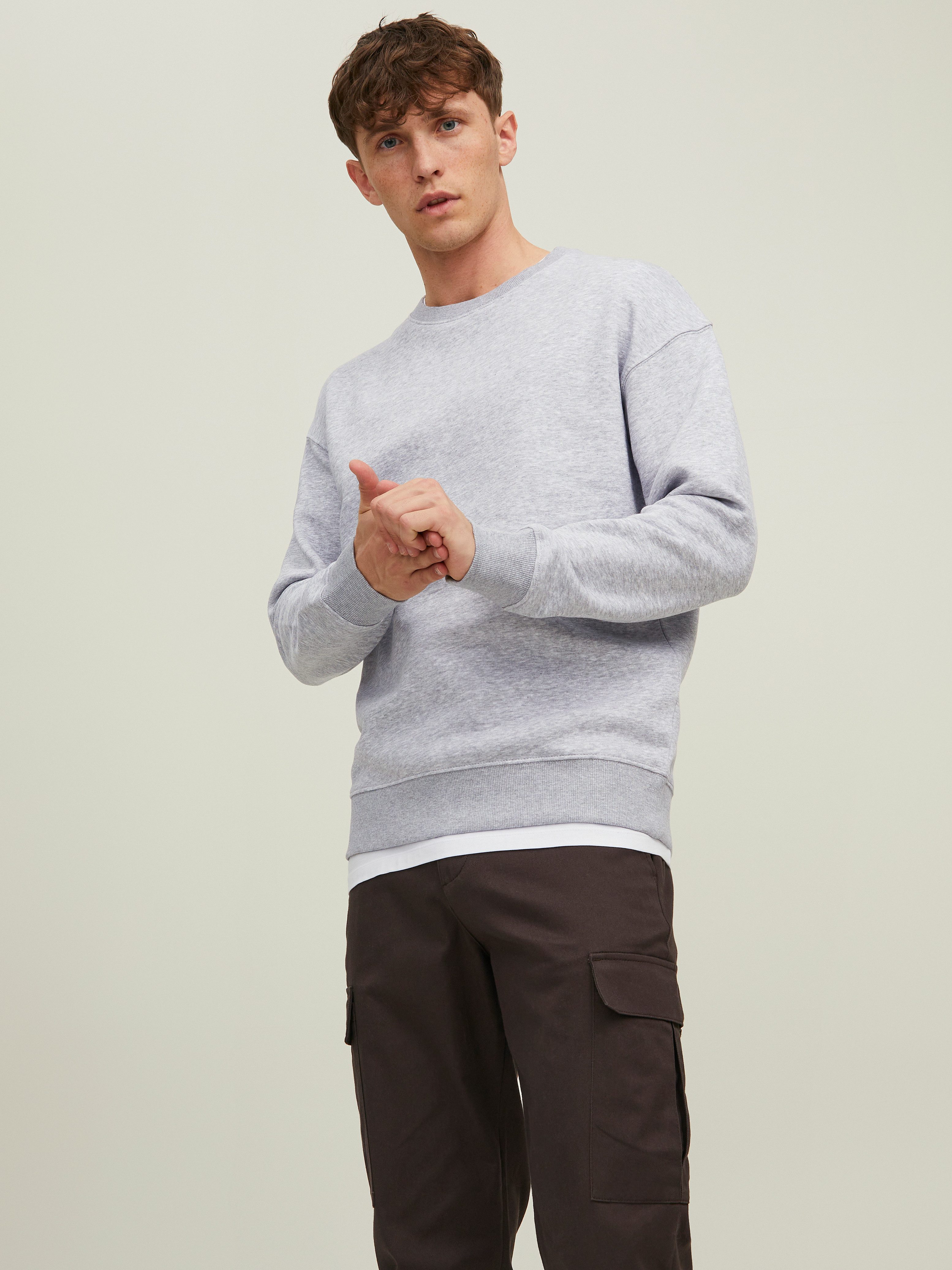 Jack & Jones Sweatshirt JJESTAR BASIC SWEAT CREW NECK NOOS günstig online kaufen