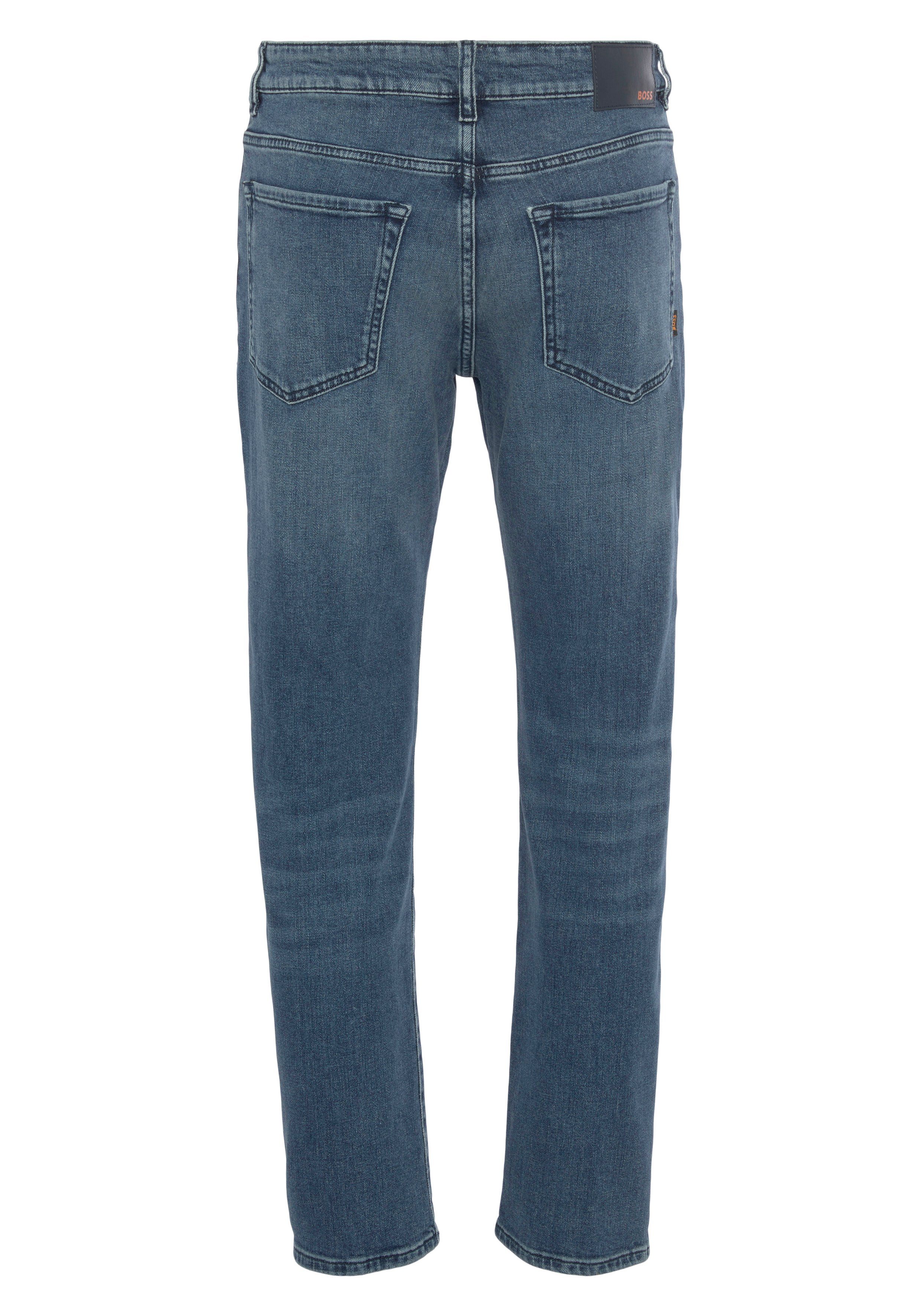 BOSS Regular-fit-Jeans in ORANGE 5-Pocket-Form