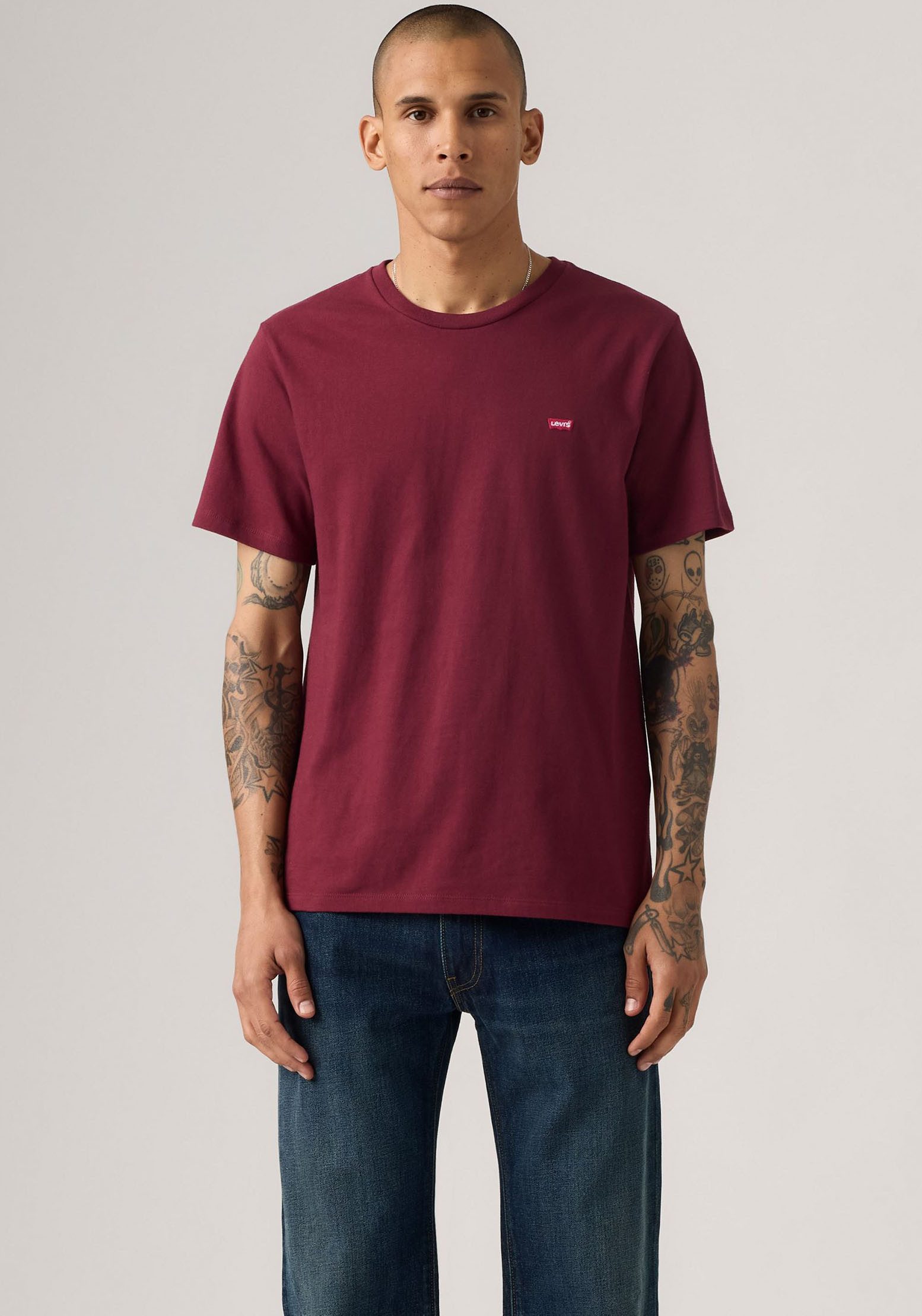 Levi's® T-Shirt ORIGINAL HM TEE mit Logo Print günstig online kaufen