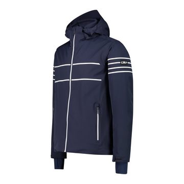 CMP Skijacke MAN JACKET ZIP HOOD N950 BLACK BLUE