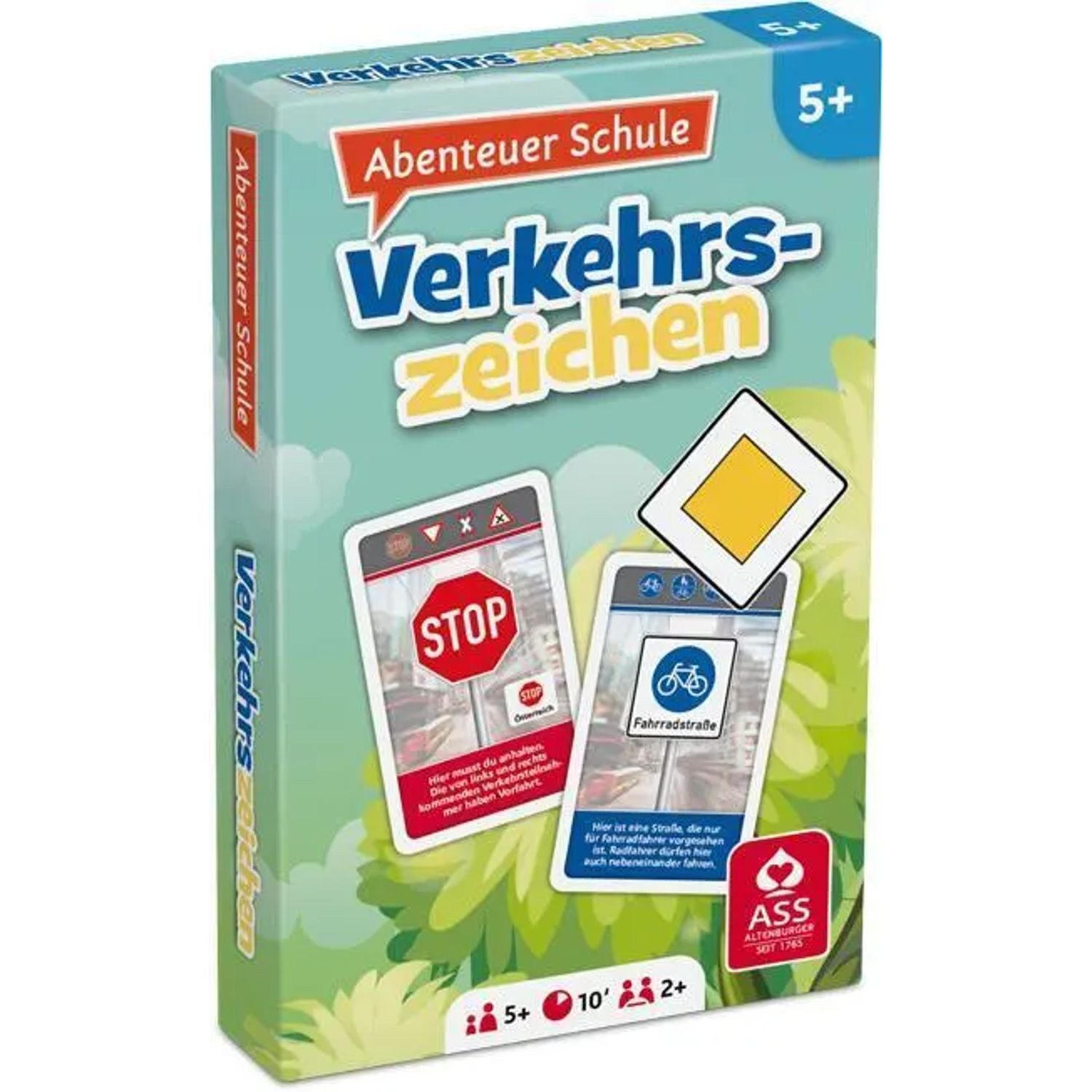 Cartamundi Spiel Abenteuer Schule - Verkehrszeichen