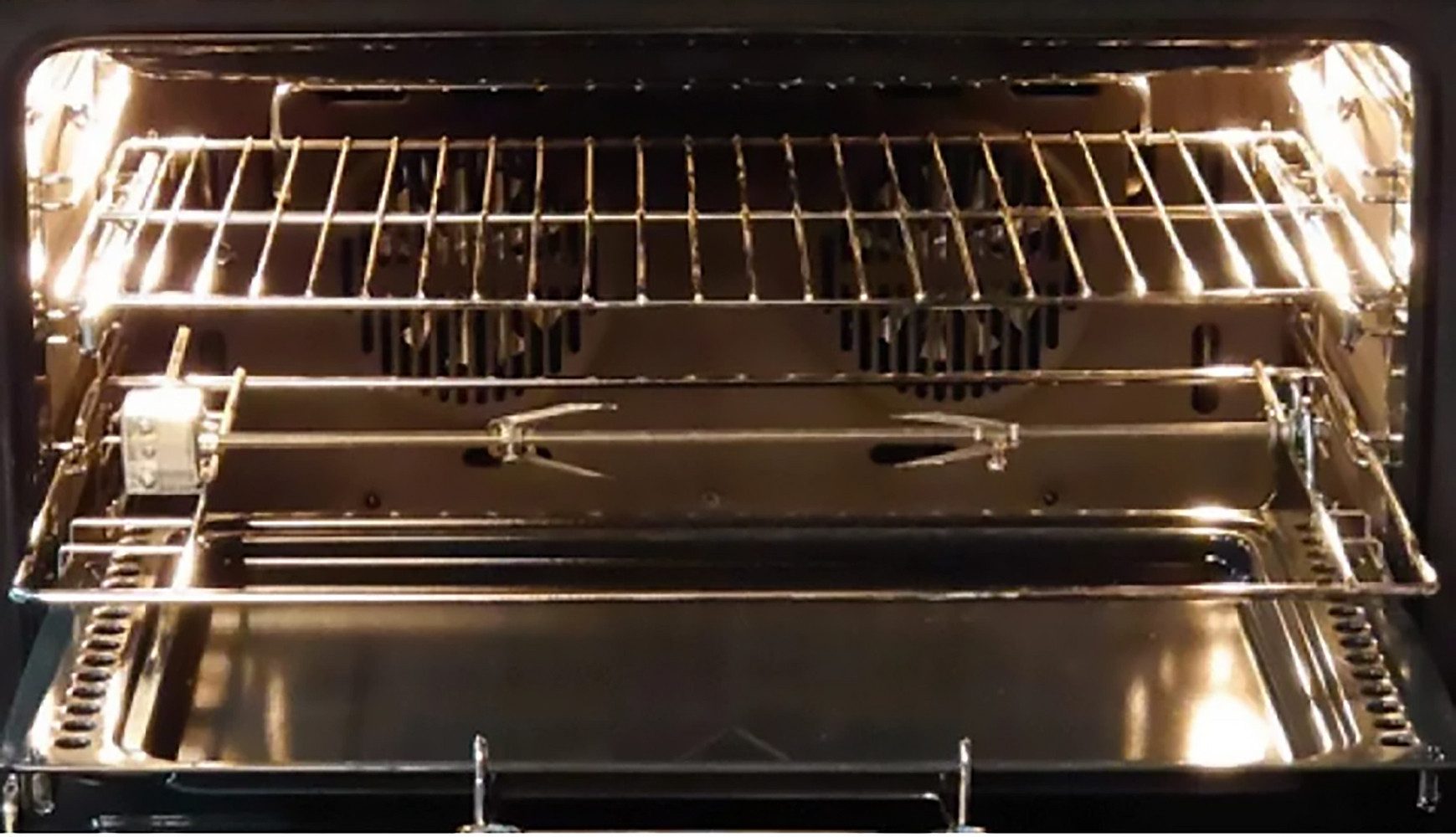 Kaiser Küchengeräte Induktions-Standherd Induktionsherd 90 cm mit XXL Backofen 115 L, Drehspieß, Heißluftsystem HC 93691 IR+Grilplatte., mit 1-fach-Teleskopauszug