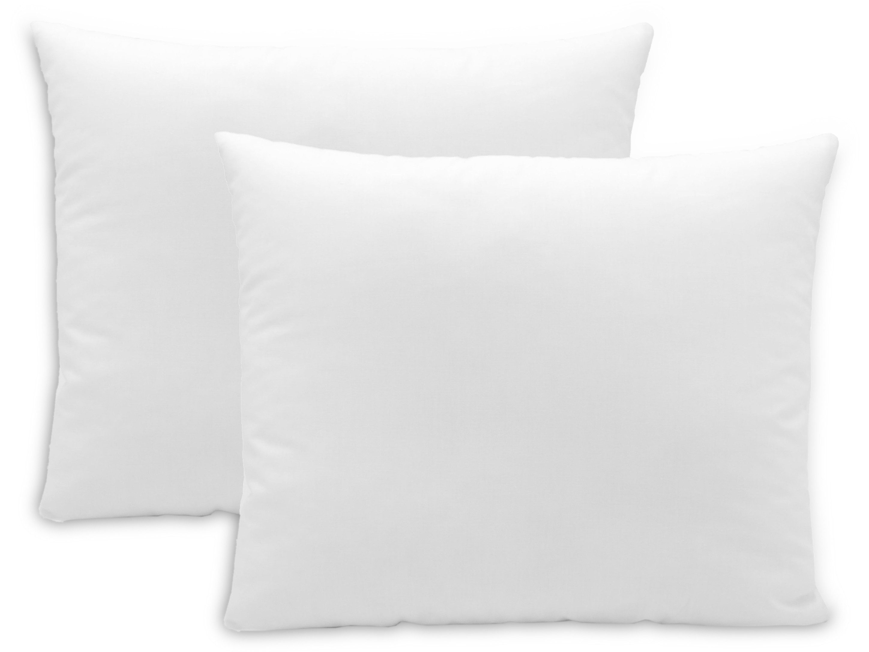 ZOLLNER Kopfkissen, Füllung: 100% Silikonisierte Polyesterhohlfaserbällchen, Spar-Set, 35 x 40 cm, 50% Polyester, 50% Baumwolle, vom Hotelwäschespezialisten