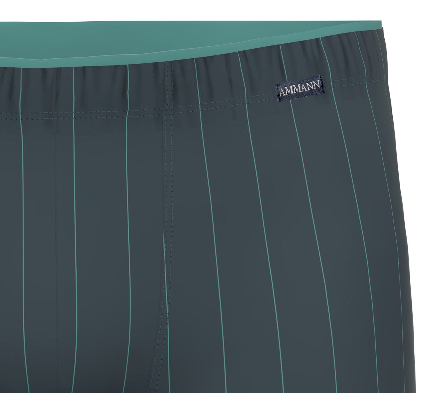 Ammann Boxershorts Hydro (1-St., 1er-Pack) Herren long Short klassisch 1er-Pack Bio Baumwolle GOTS Organic