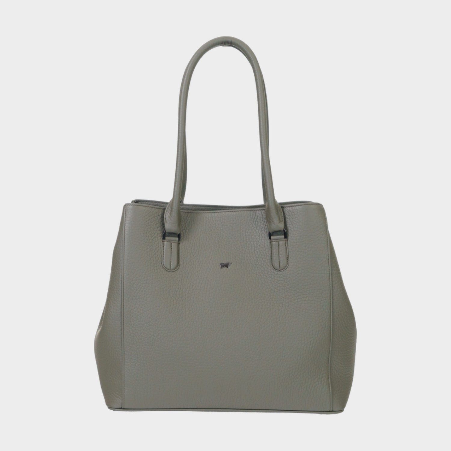 Braun Büffel Umhängetasche Shopper L HELENE grün