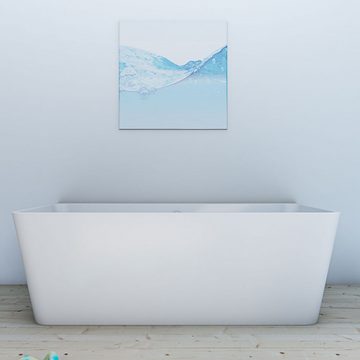 AcquaVapore Badewanne freistehende Badewanne Wanne Acryl F05 170x80cm ohne Armatur, mit Fußgestell und Ablaufarmatur
