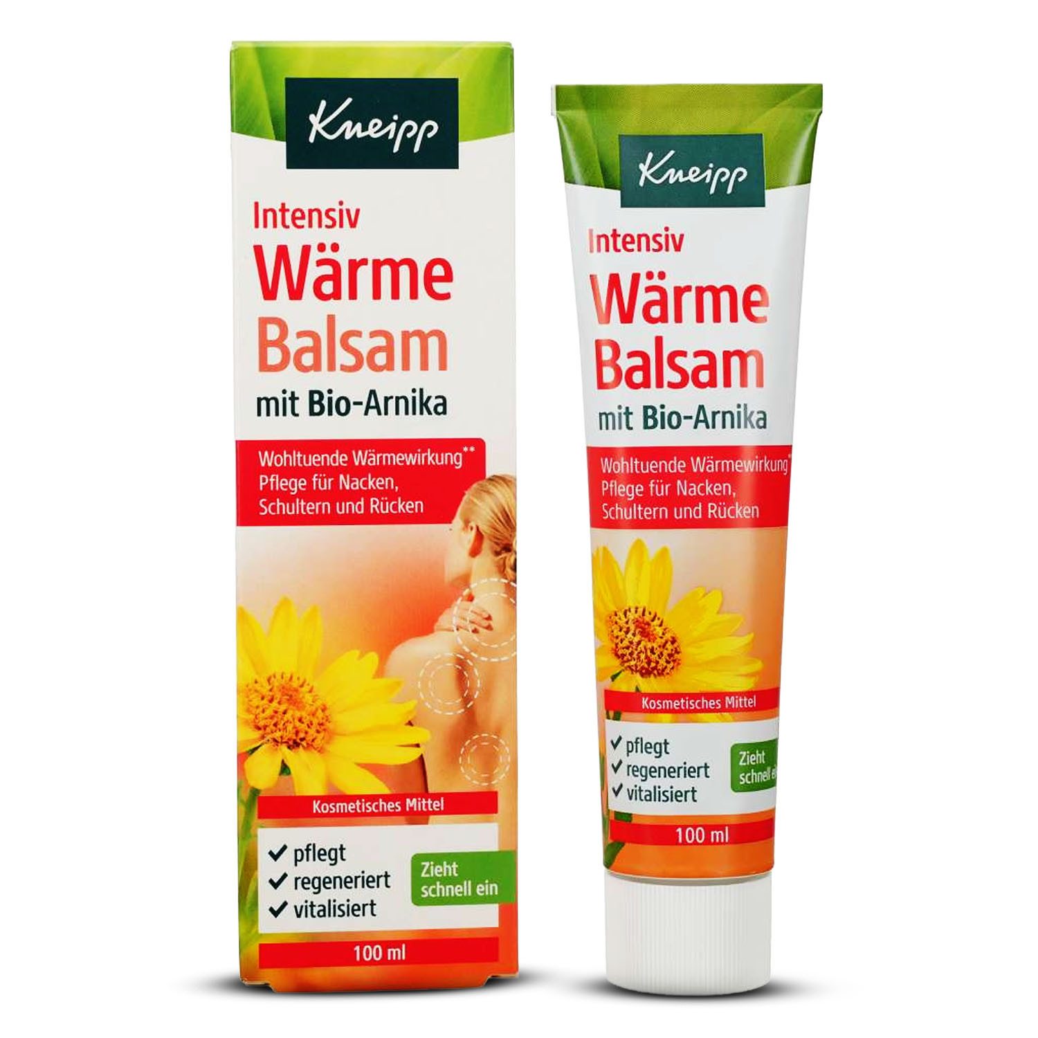 Kneipp Hautcreme Intensiv Wärme Balsam mit Bio-Arnika 100ml PZN 19381772
