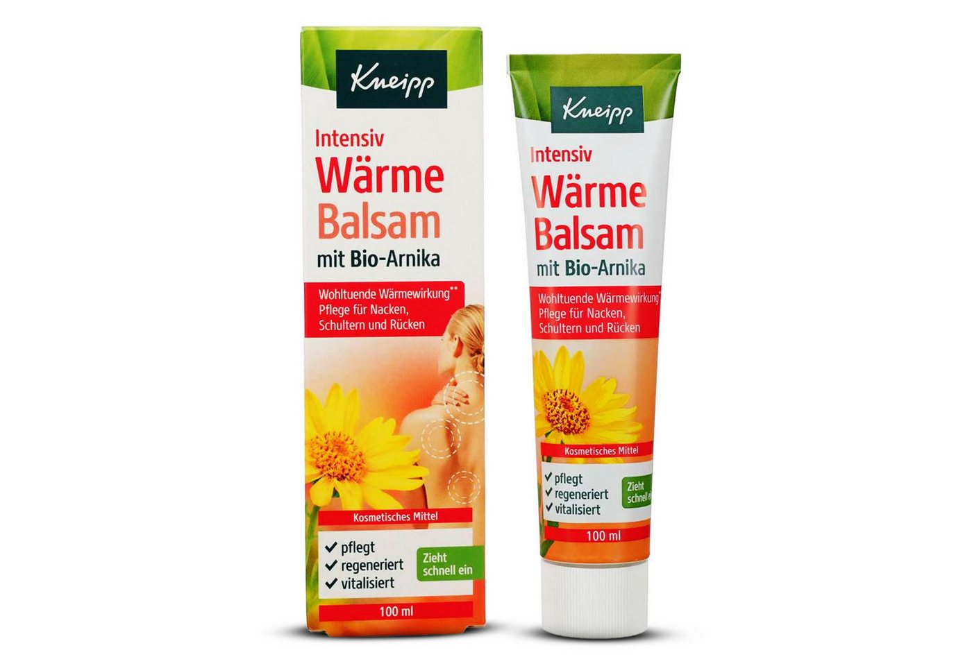 Kneipp Hautcreme Intensiv Wärme Balsam mit Bio-Arnika 100ml PZN 19381772