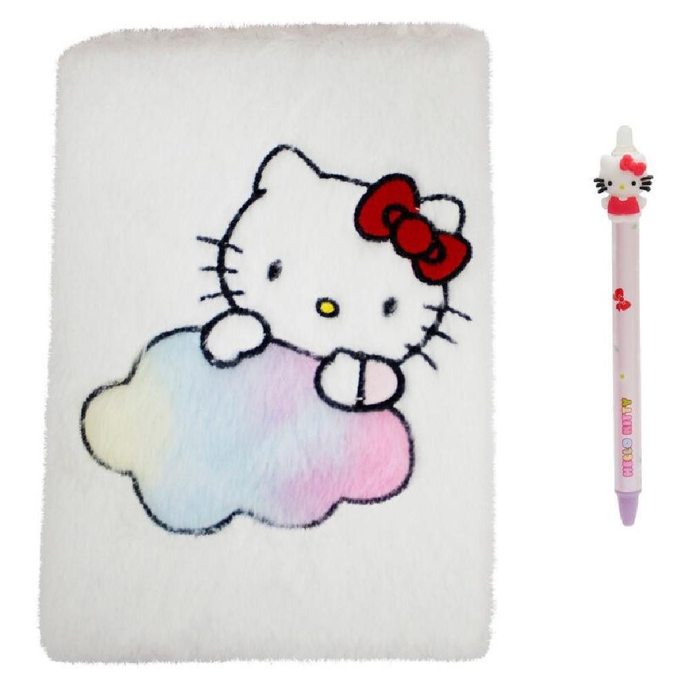 CyP Brands Merchandise-Figur Hello Kitty plush notebook + pen set