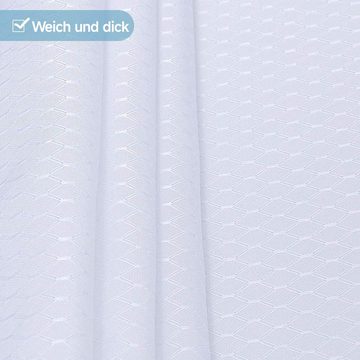 Caterize Duschvorhang Badezimmer Schwerer Vorhang für Badewanne und Dusche Textile Vorhänge Breite 180 cm (1-tlg)