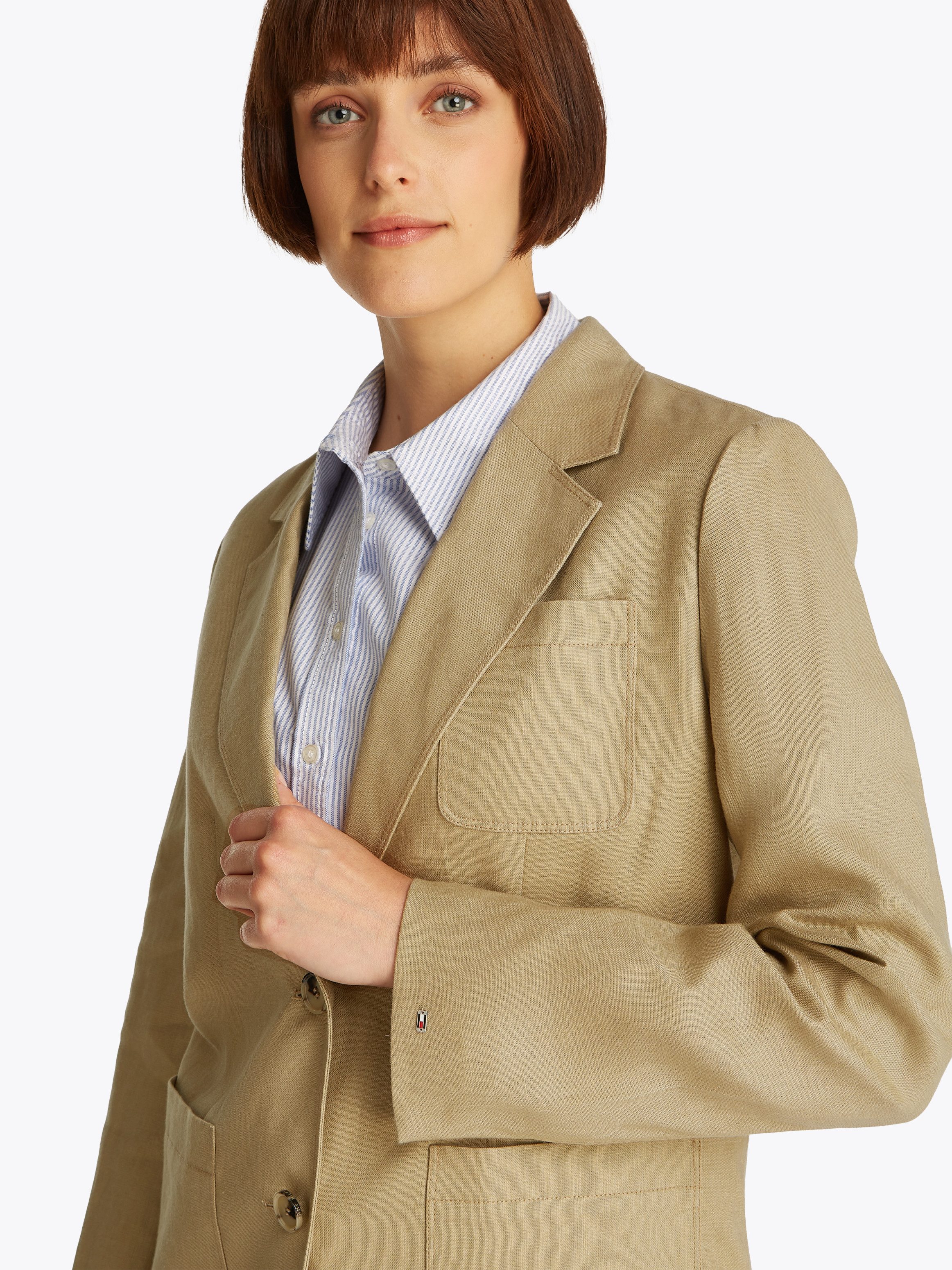 Tommy Hilfiger Kurzblazer ESS LINEN REGULAR günstig online kaufen