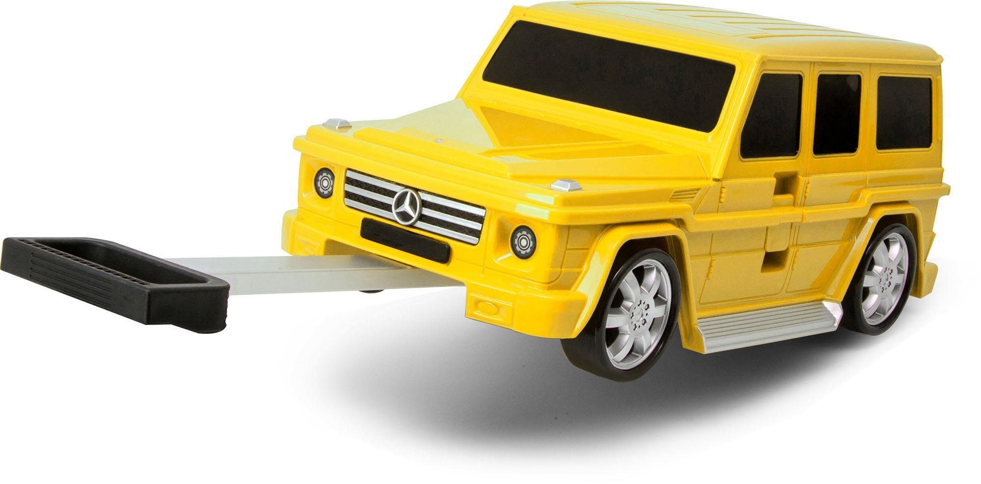 Packenger Hartschalen-Trolley Mercedes-Benz G63, 4 Rollen gelb