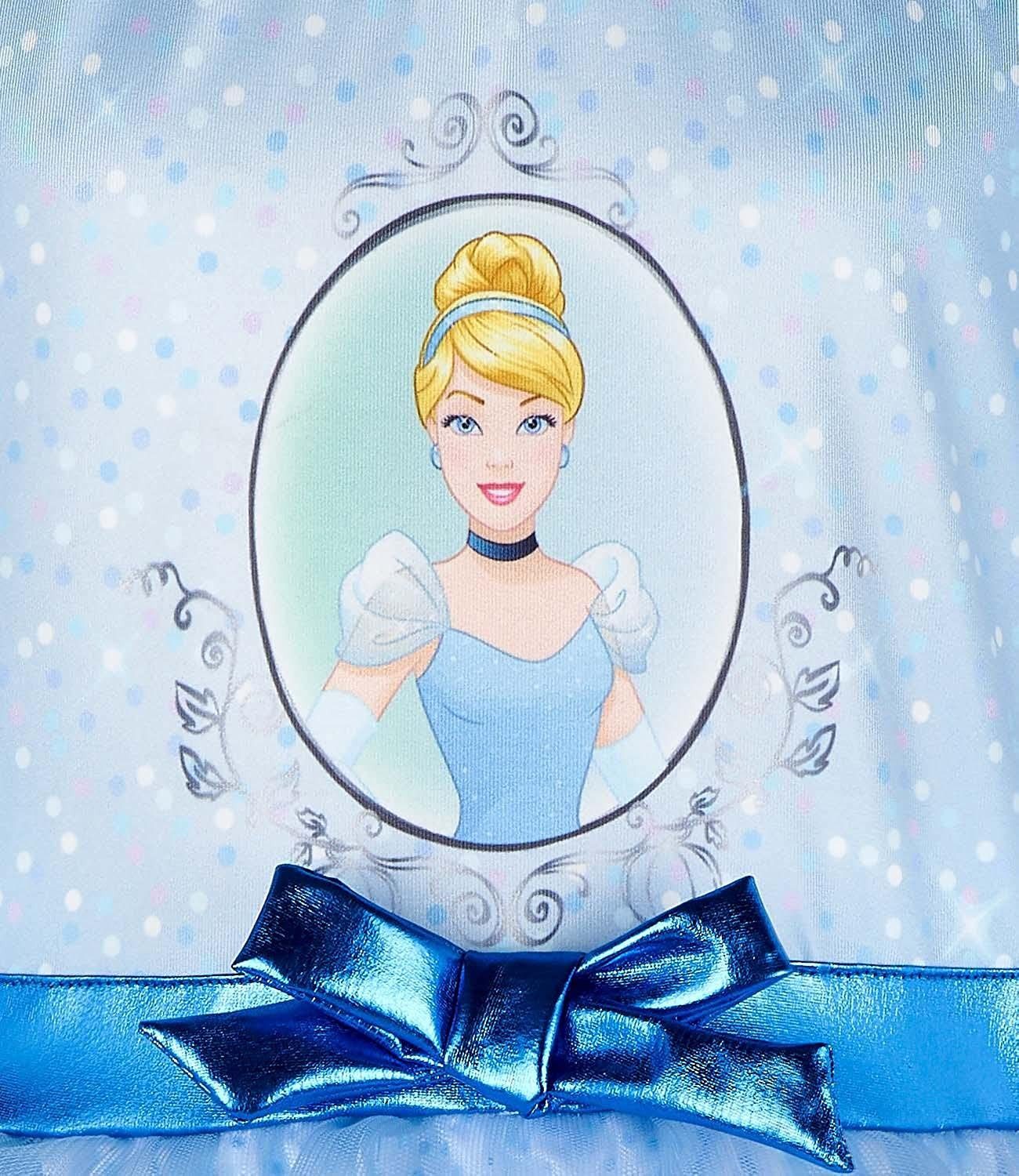 Princesses Disney Tüllkleid Disney Princess Mädchenkleid Tüll Kleid 2-8 Jahre Tüll mit Schleife