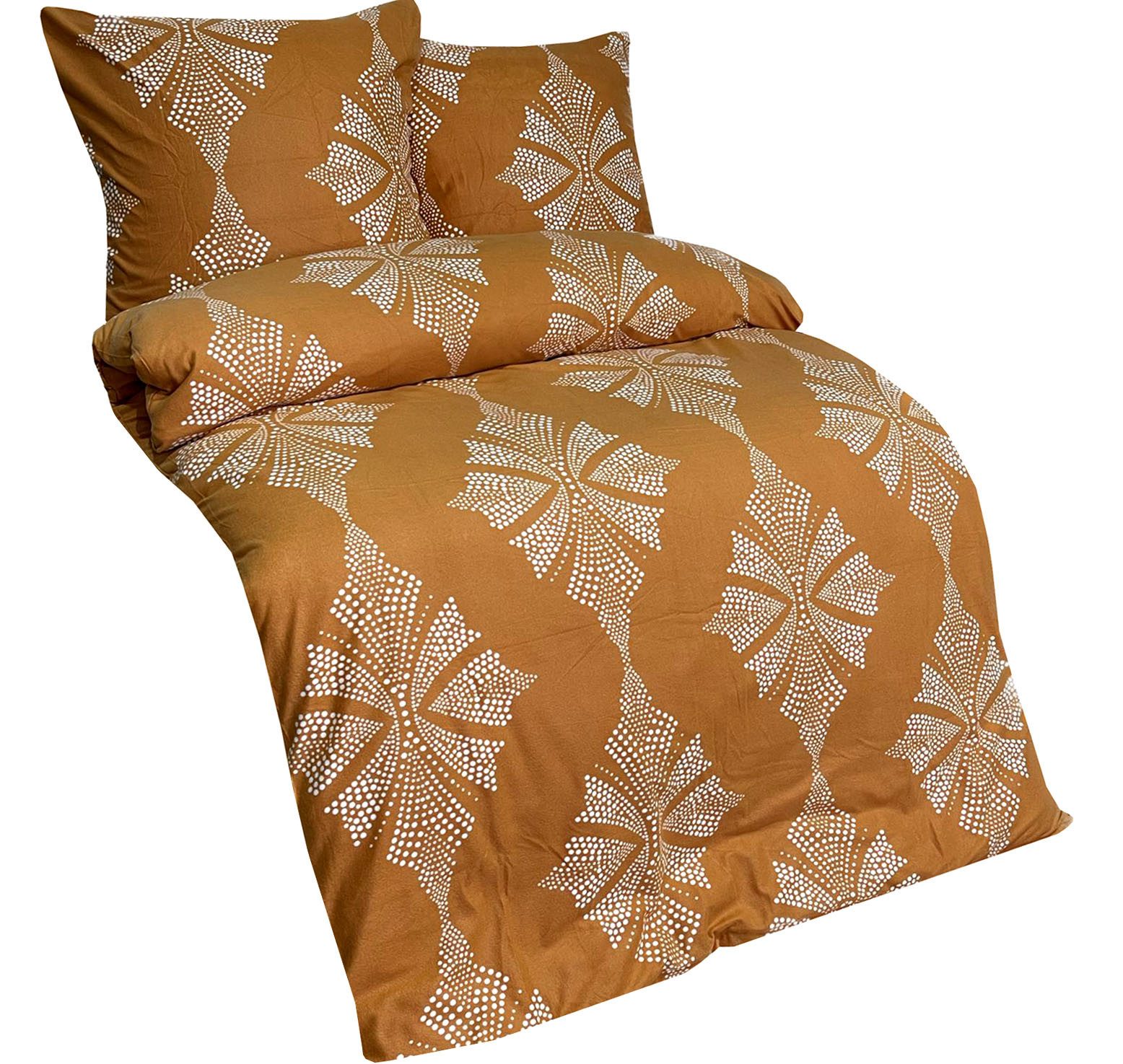 Leonado Vicenti Bettwäsche Fleece Winter 135x200 80x80 warm, Fleece, 2 teil günstig online kaufen