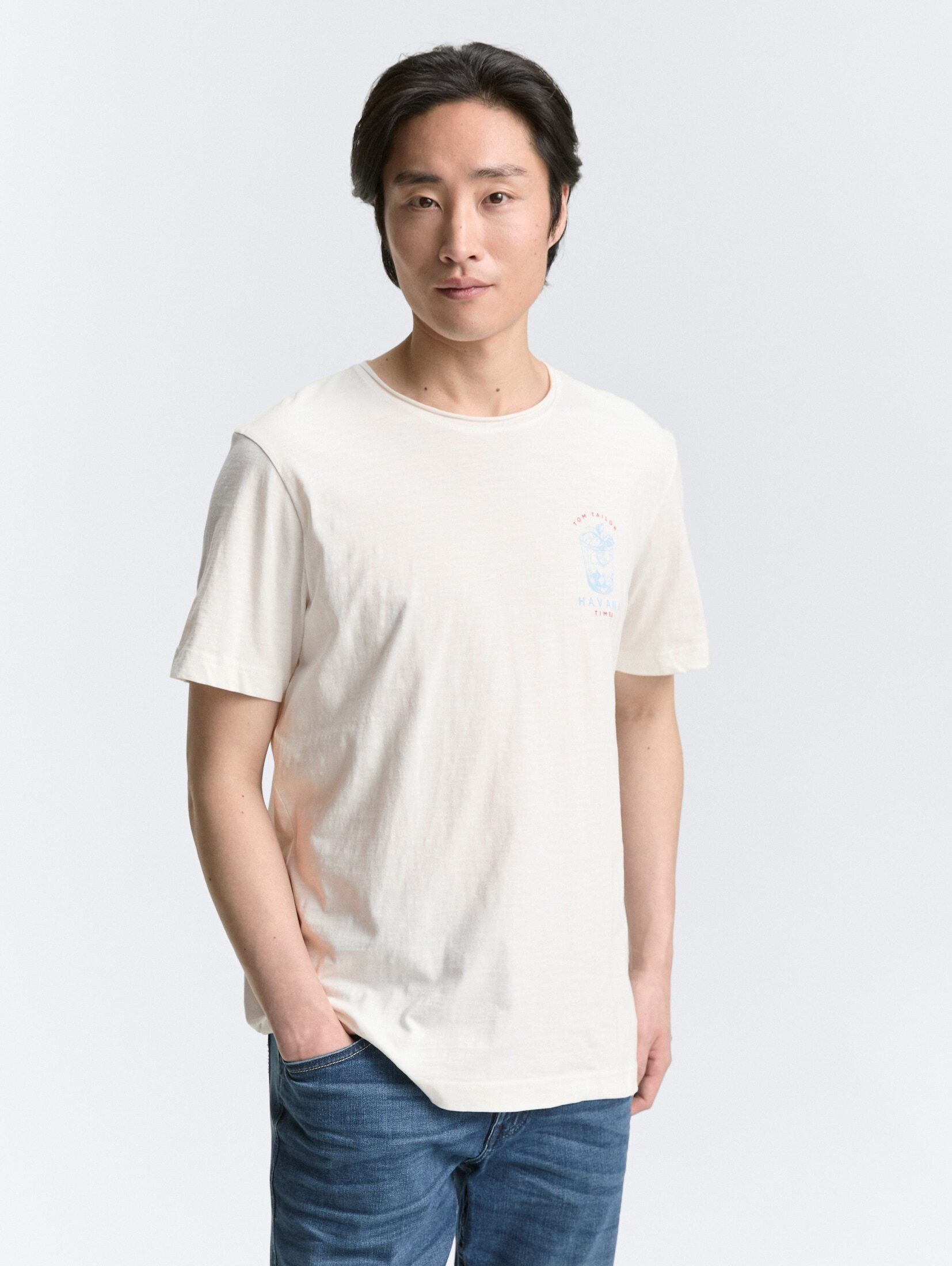 TOM TAILOR T-Shirt T-Shirt mit Print günstig online kaufen