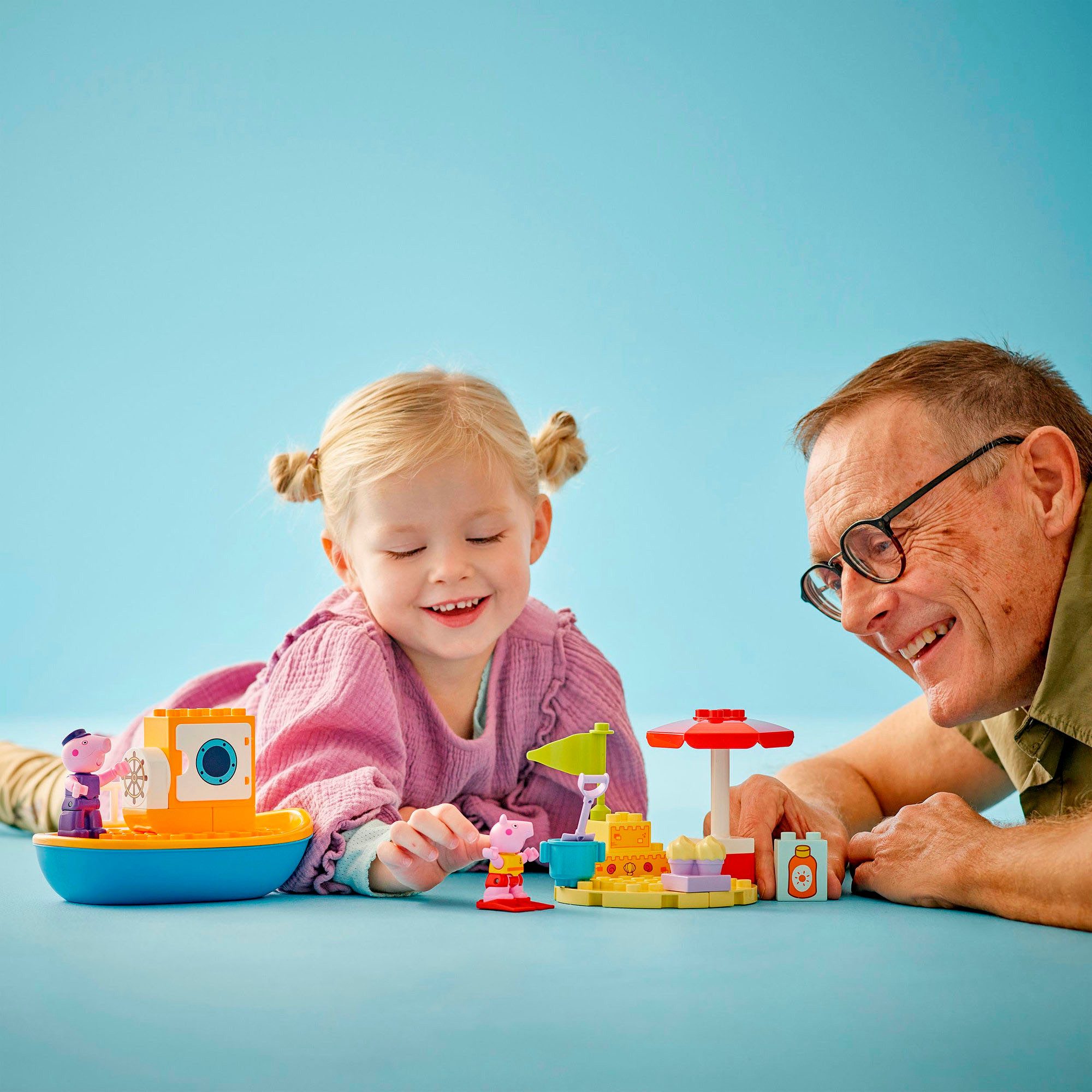 LEGO® Peppas Bootsausflug (10432), LEGO DUPLO Peppa Pig Konstruktionsspiels günstig online kaufen