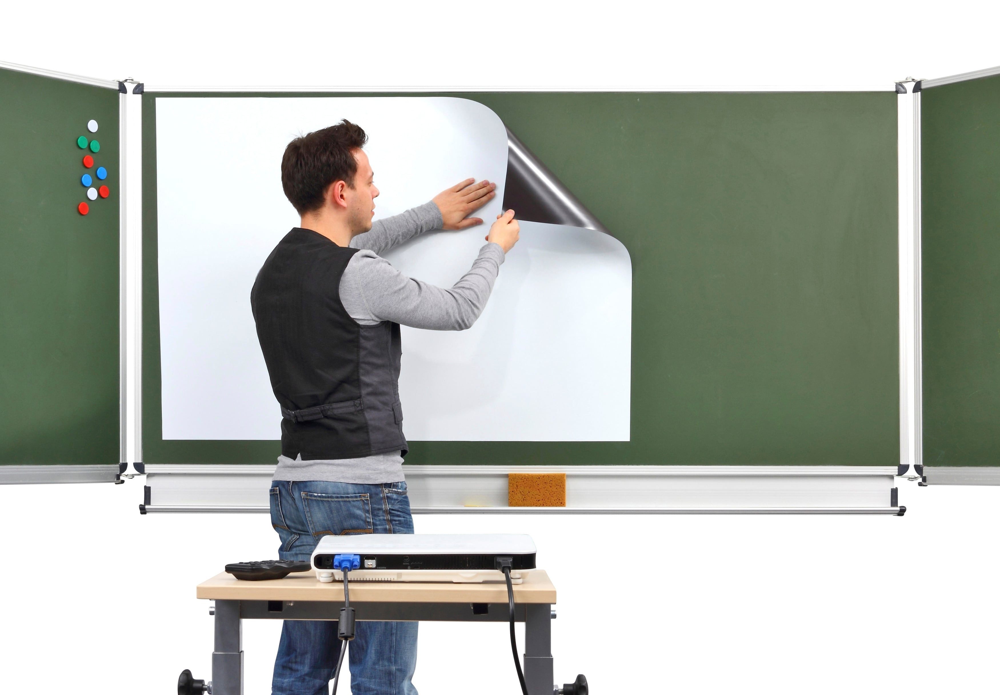 Betzold Magnetfolie magnetische Leinwand-Folie