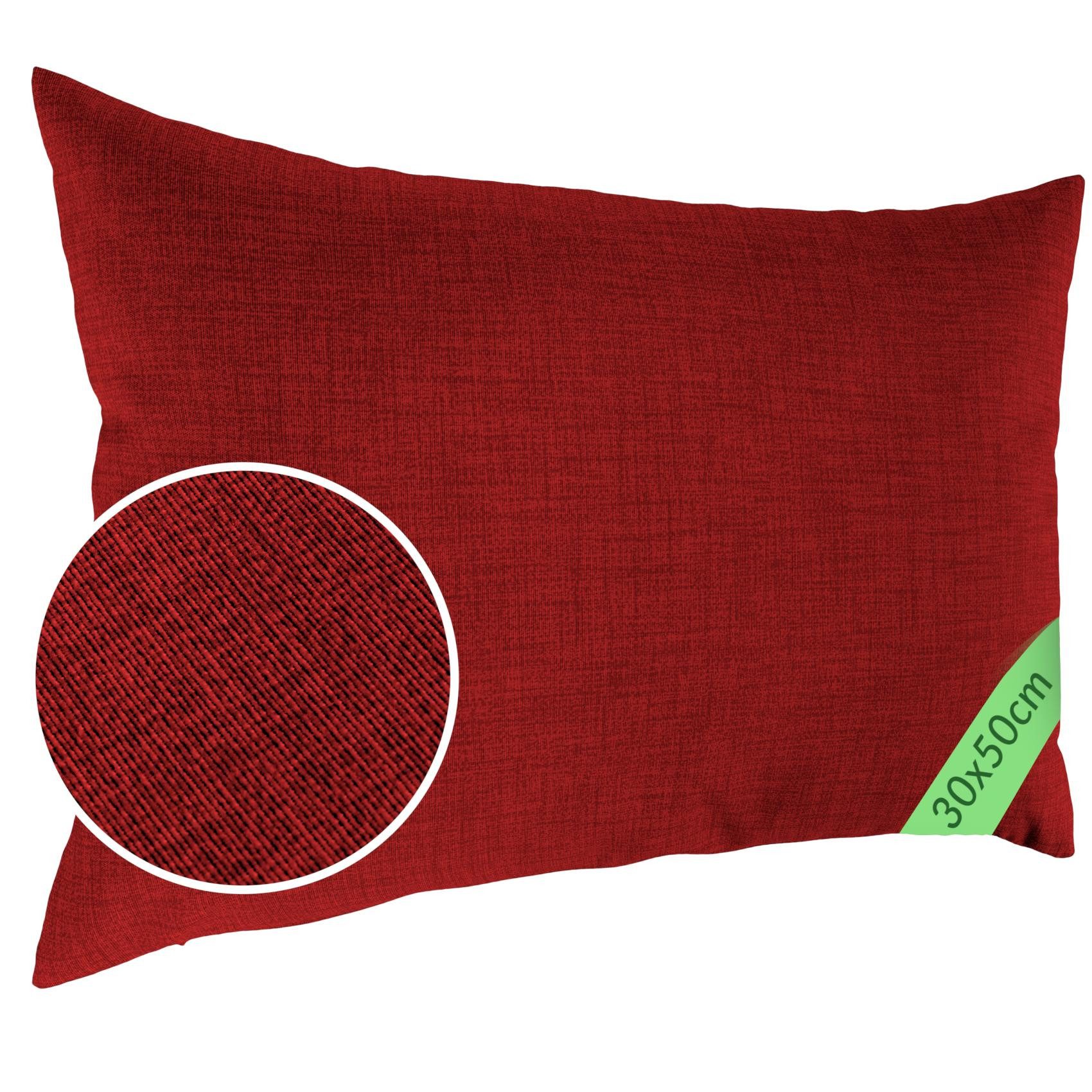 ANRO Dekokissen MrJack Kissenbezug Leinenoptik Deko Kissen Uni, Kissenbezug günstig online kaufen