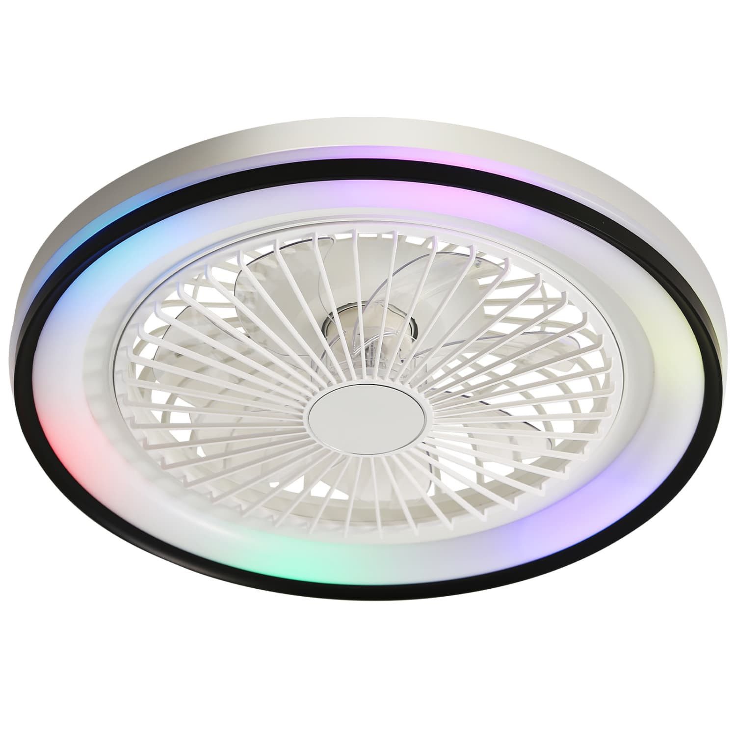 autolock Deckenventilator 19-Zoll Flach-Deckenventilator mit 6-stufiger Fer günstig online kaufen
