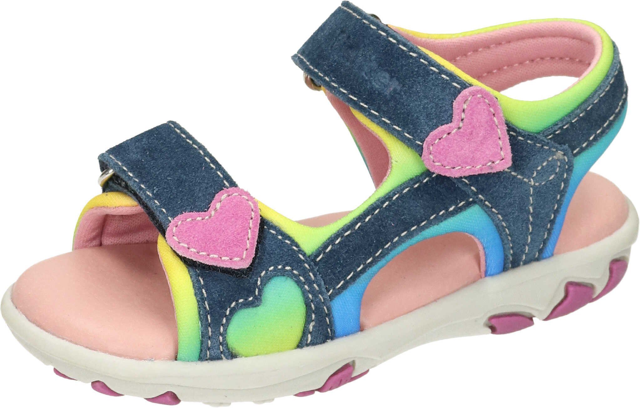 Sandale Bébé Fille Richter – Cuir Nubuck Souple, Semelle Flexible – Pour Premiers Pas, Orteils Protégés - 7