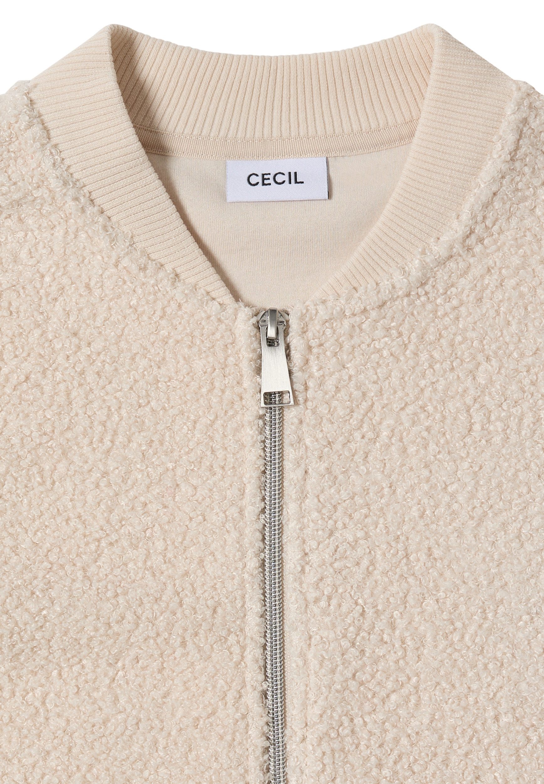 CECIL Shirtjacke - Damen Teddy-Jacke günstig online kaufen