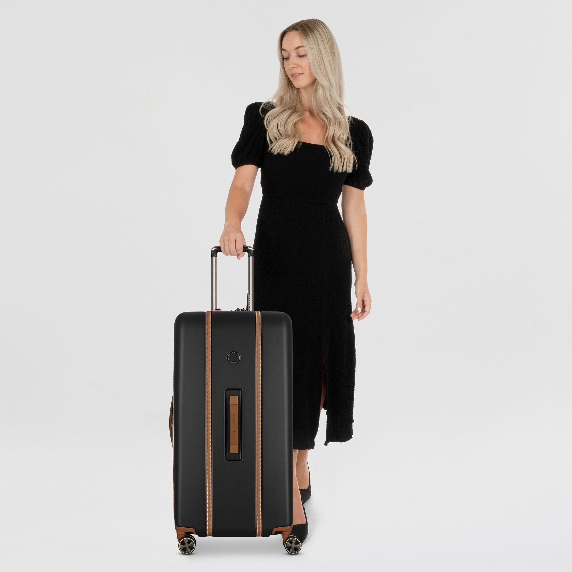 Delsey Paris Hartschalen-Trolley Cadence, 4 Rollen, Polycarbonat