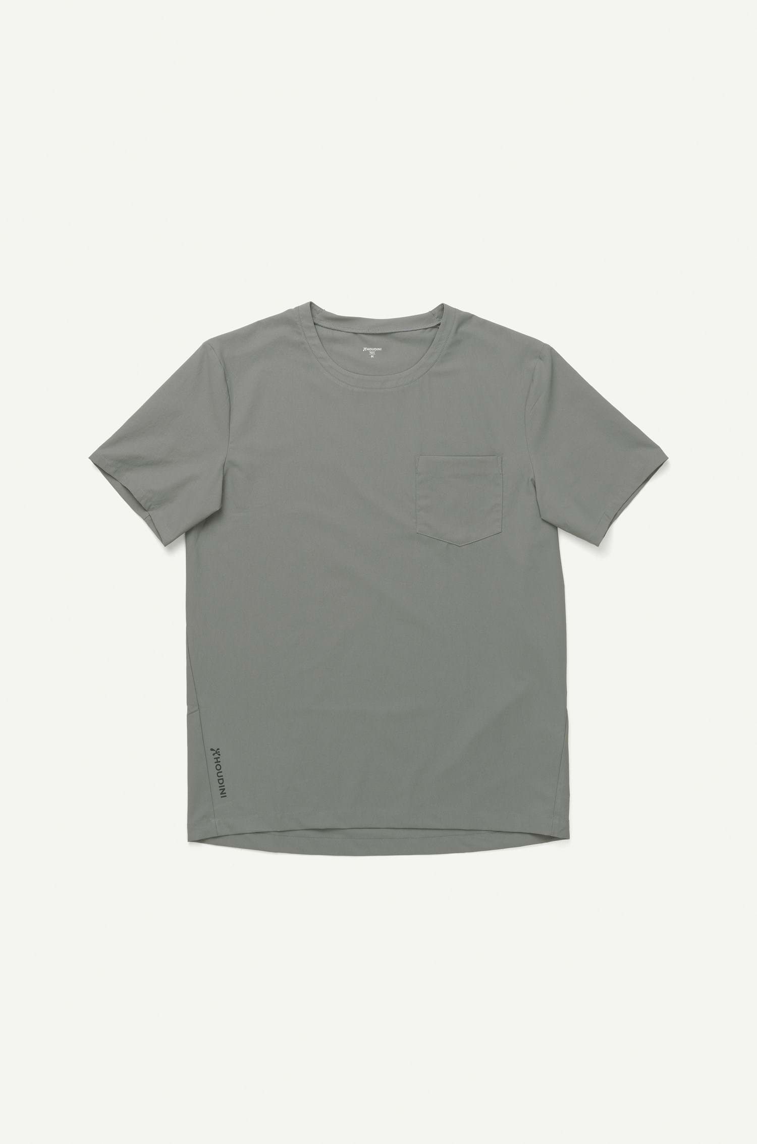 (1-tlg) Cover T-Shirt Houdini Grey Tee M's Geyser