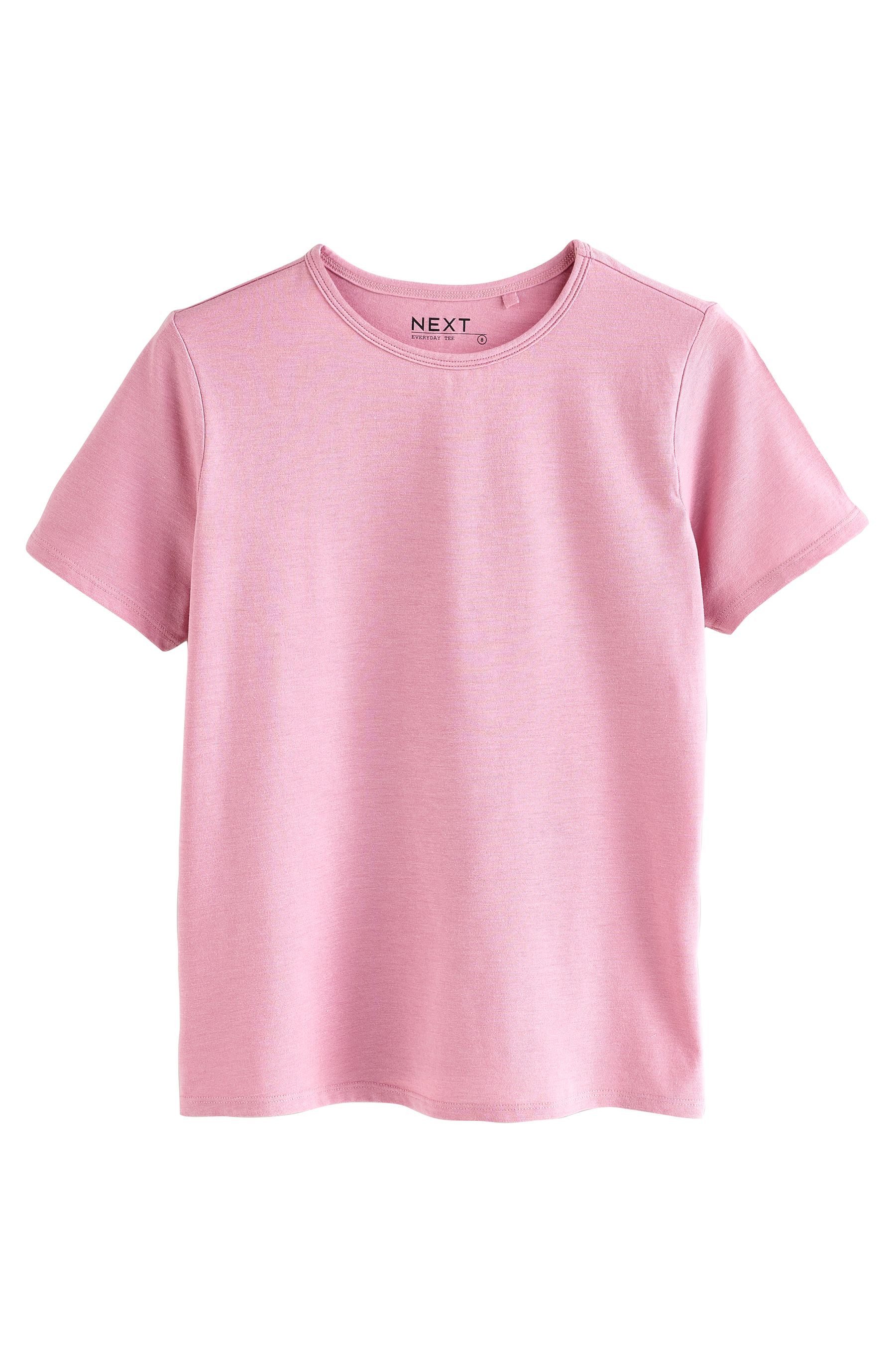 Next T-Shirt The Everyday Kurzarm-T-Shirts, 5er-Pack günstig online kaufen