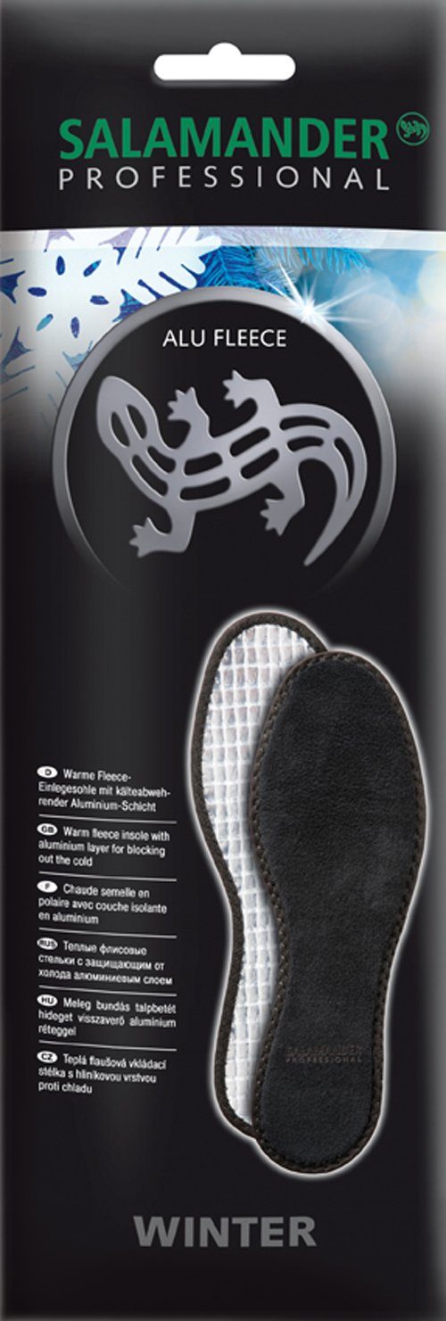Salamander Thermosohlen Alu Fleece - Warme Einlegesohle
