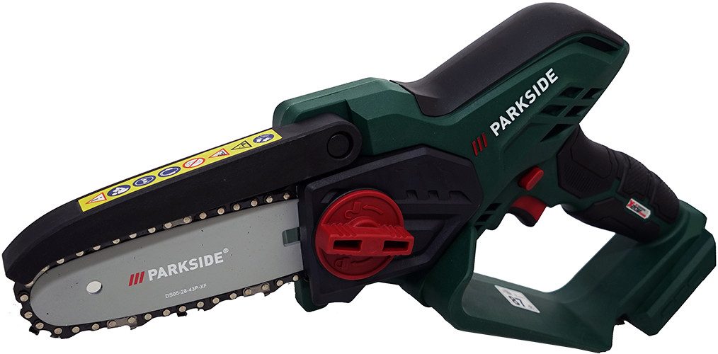 Parkside Akku-Astschere 20V Akku Gehölzschneider PAGHS 20-Li, ohne Akku, Mini Kettensäge