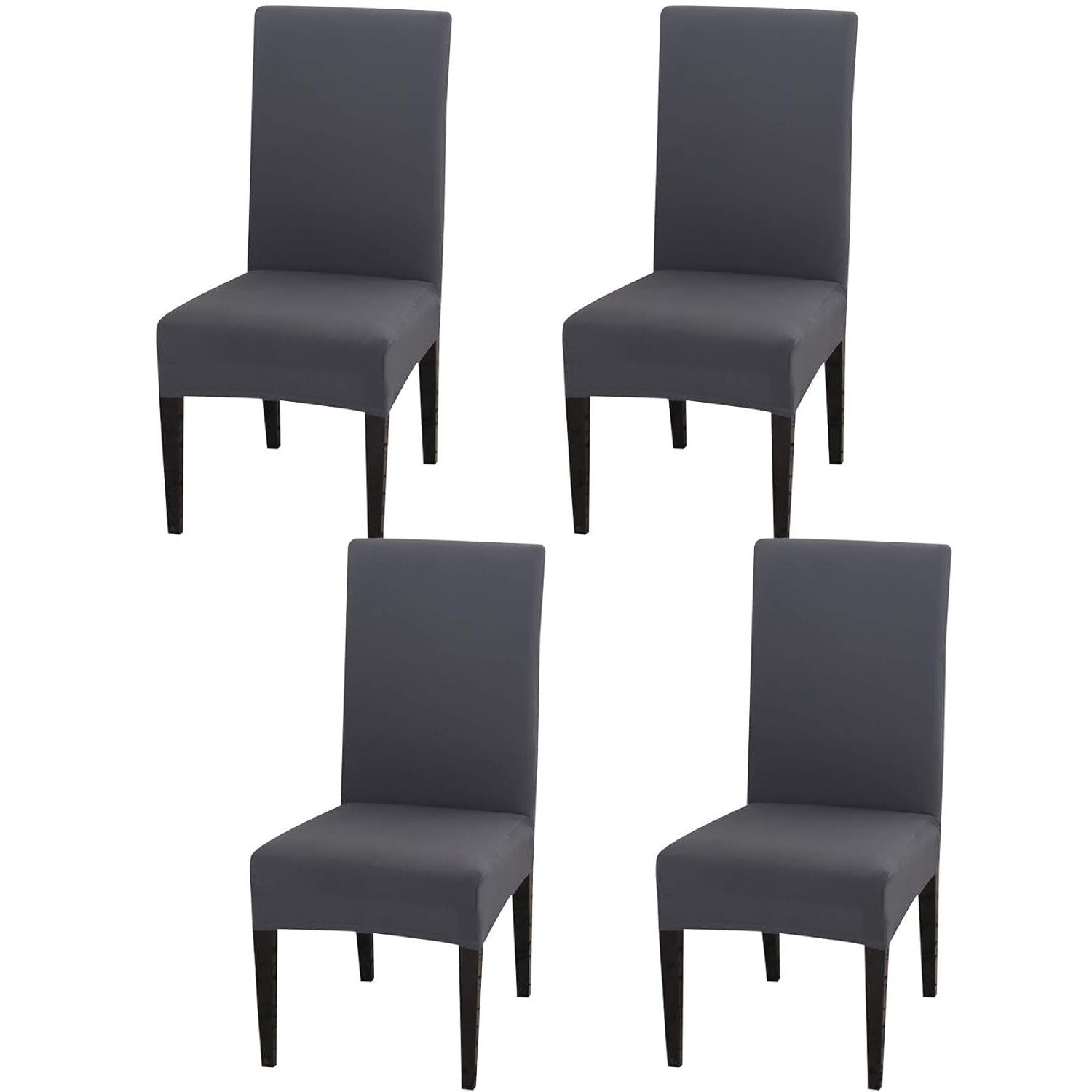 HAUSS SPOLE Stuhlhusse Stuhlhusse Mikrofaser Stuhlhusse, elastische Stretch Husse Bi-Elastic, Stuhlabdeckung Schwingstühle Restaurant Bankett Hotel Hochzeit Party