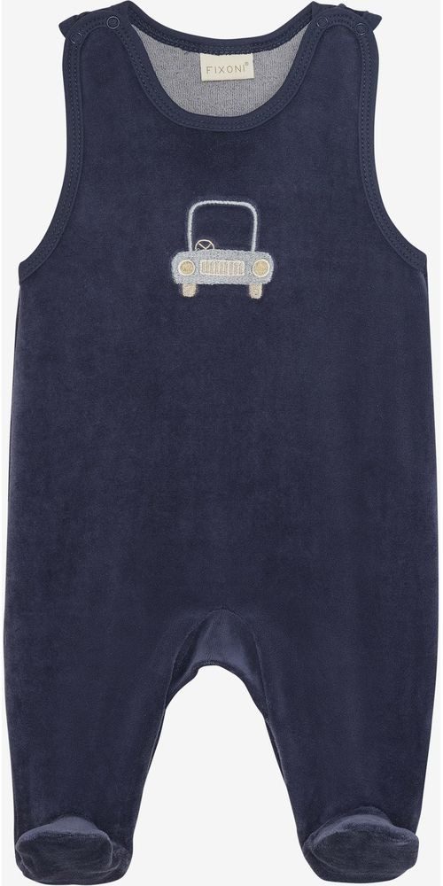 Fixoni Langarmbody Body LS mit Velour Romper