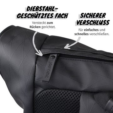JOURNEXT Tagesrucksack »"Pace", flexibler Rolltop Rucksack, clevere Funktionen, bequem und stabil«