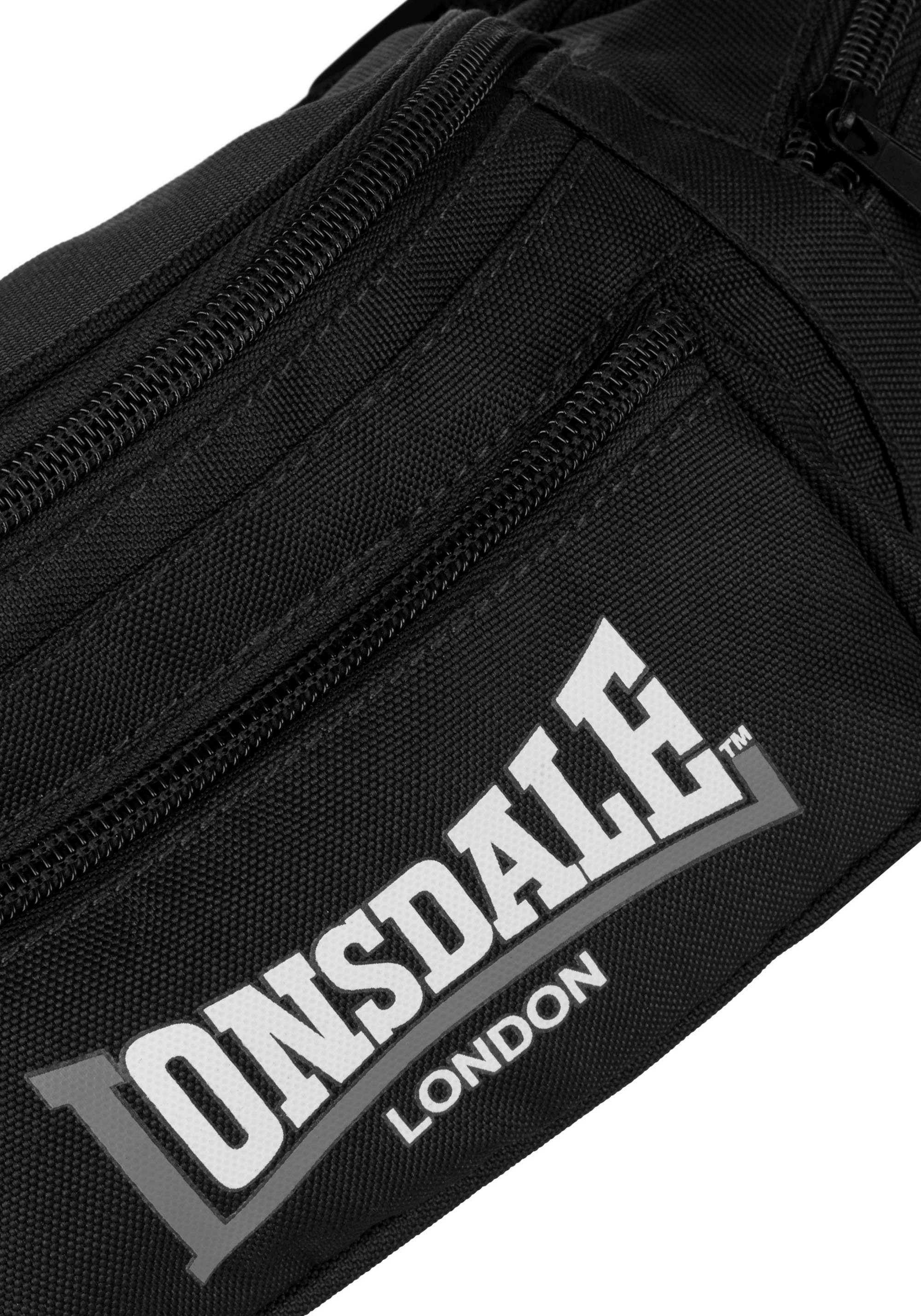 Lonsdale Gürteltasche HIP, mit Reißverschlusstaschen, pflegeleicht, schnell trocknend