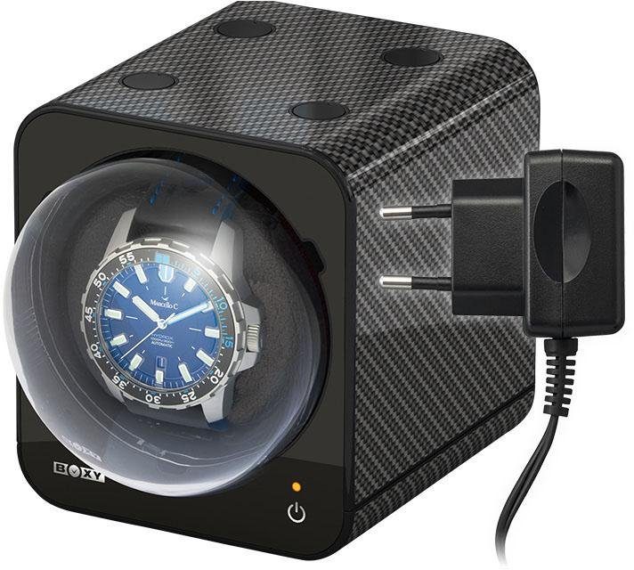 Boxy Uhrenbeweger Fancy Brick, 309407, (2-St), Uhrendreher, für alle Automatikuhren geeignet, Geschenkidee