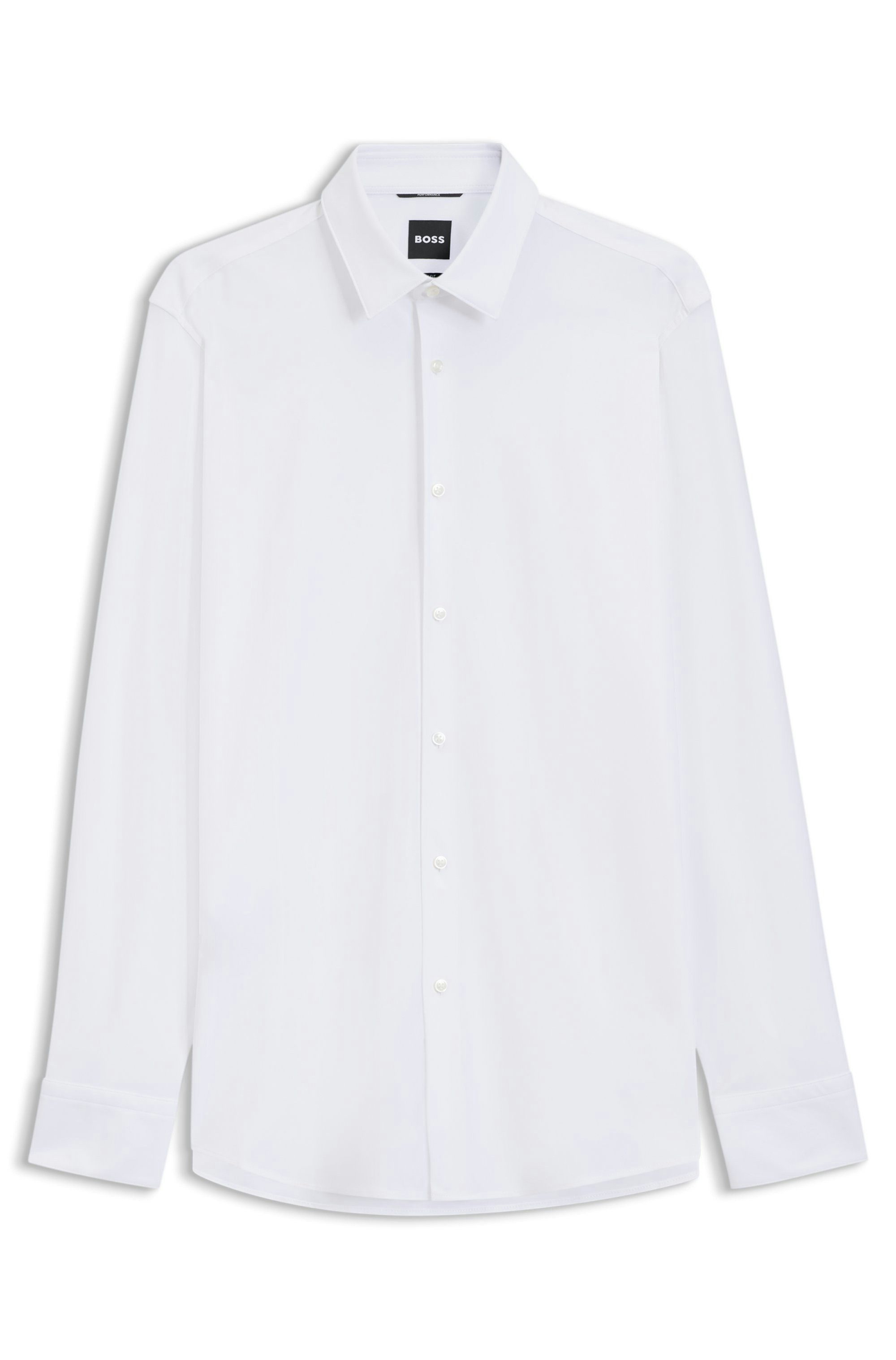 BOSS Langarmhemd HANK Business, Slim Fit