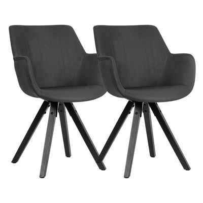KADIMA DESIGN Esszimmerstuhl Küchenstuhl-Set ESENZIA - Komfortable Design Stühle
