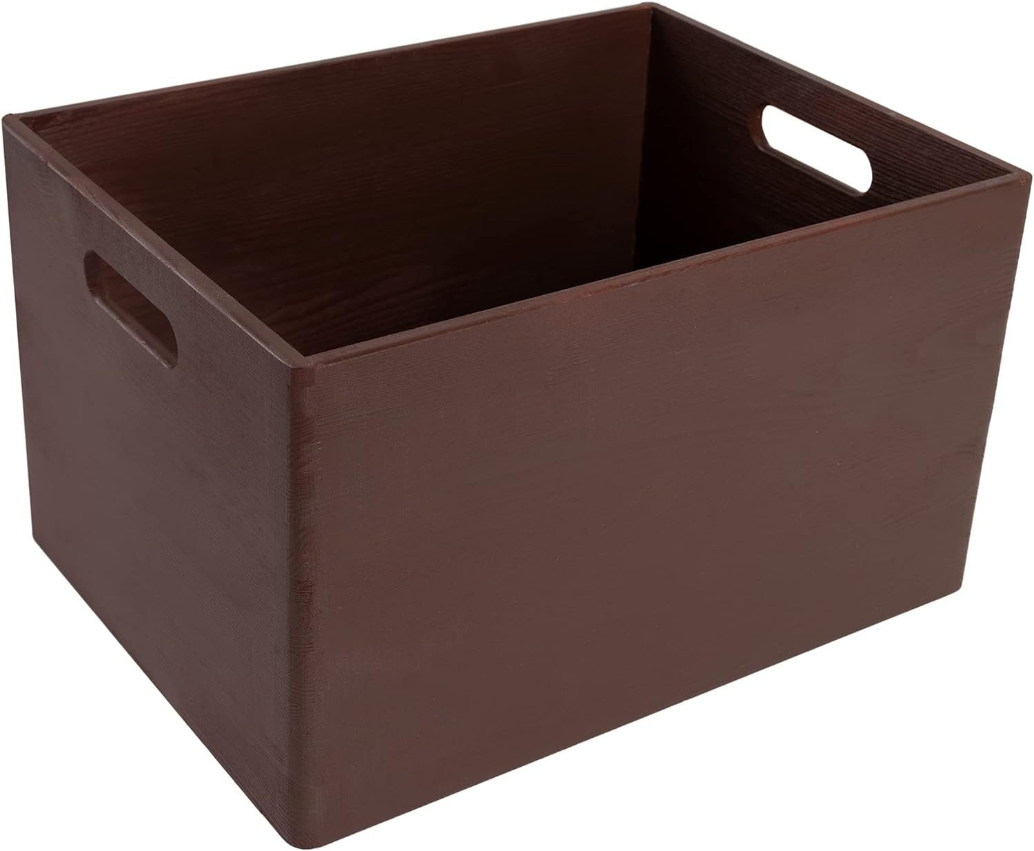 Creative Deco Holzkiste Obstkiste Korb 40x30x24cm günstig online kaufen