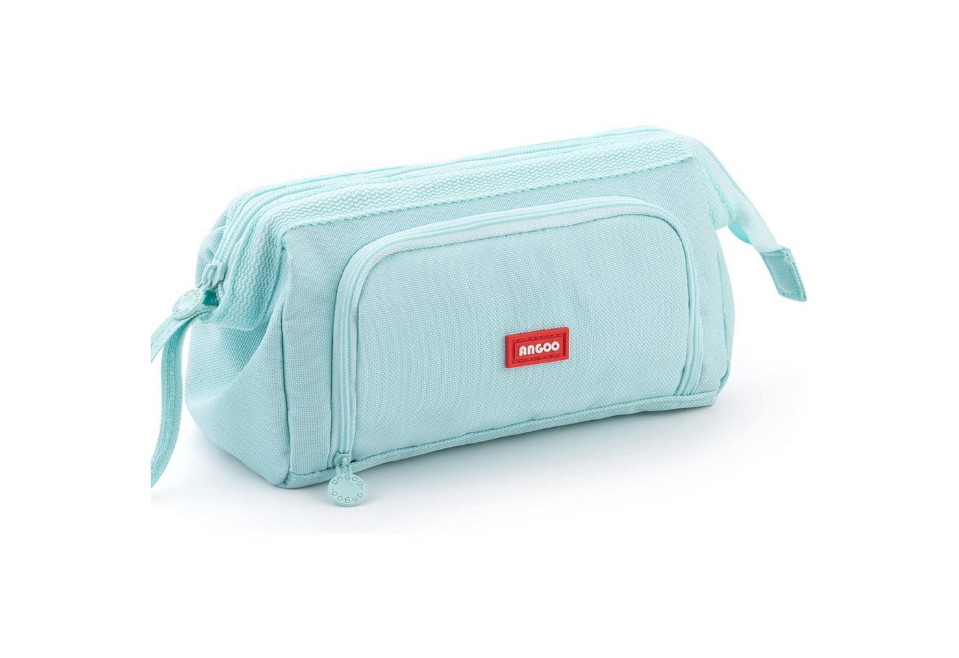 Thumbnail - OKWISH Federmäppchen Stifteetui Federtaschen Schreibgeräteetui Bleistift-Organizer, (Stifttasche mit Reißverschluss 3 Fa...