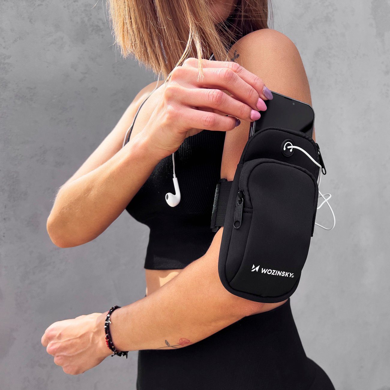 Wozinsky Handytasche Wozinsky Laufband für Handys Armband Handytasche – Bild 5 von 5