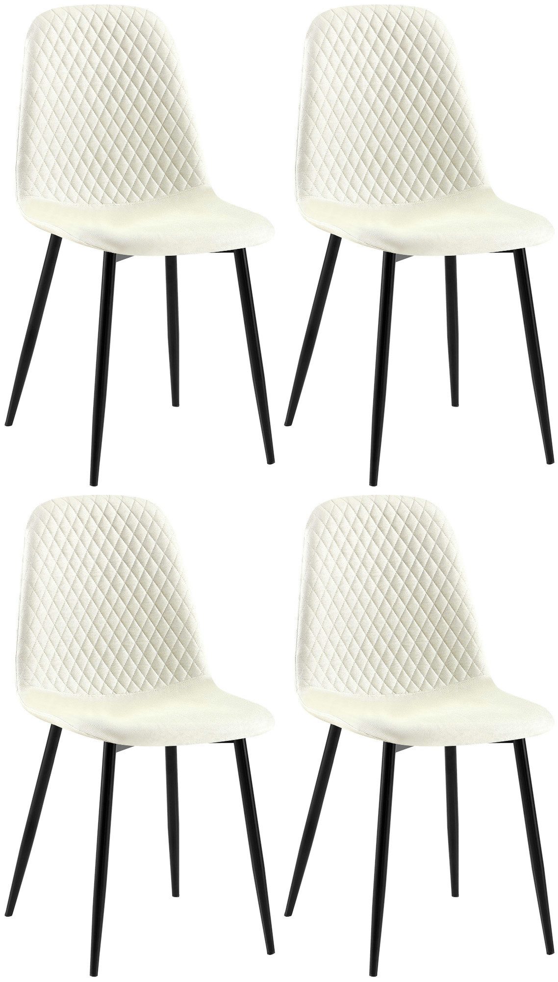 CLP Esszimmerstuhl Giverny (4er Set), mit günstig online kaufen