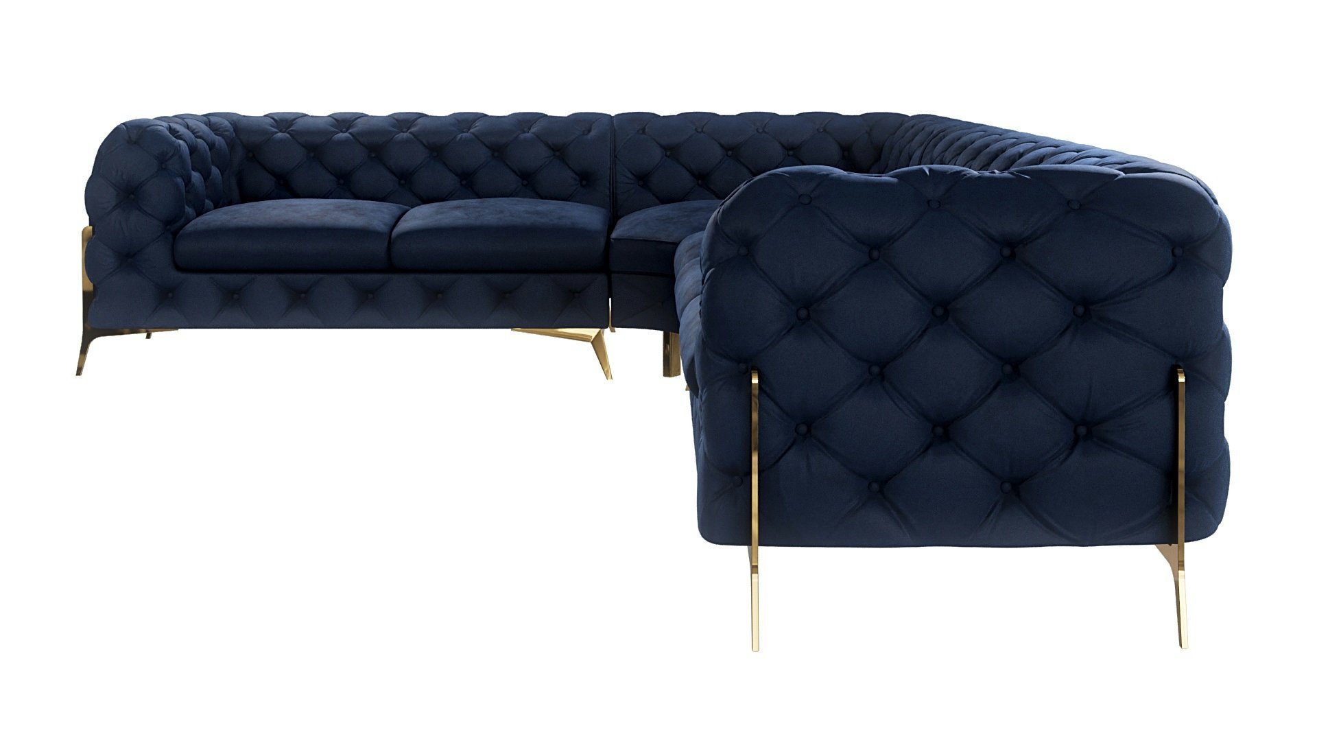 S-Style Möbel Ecksofa Ashley, Chesterfield mit günstig online kaufen