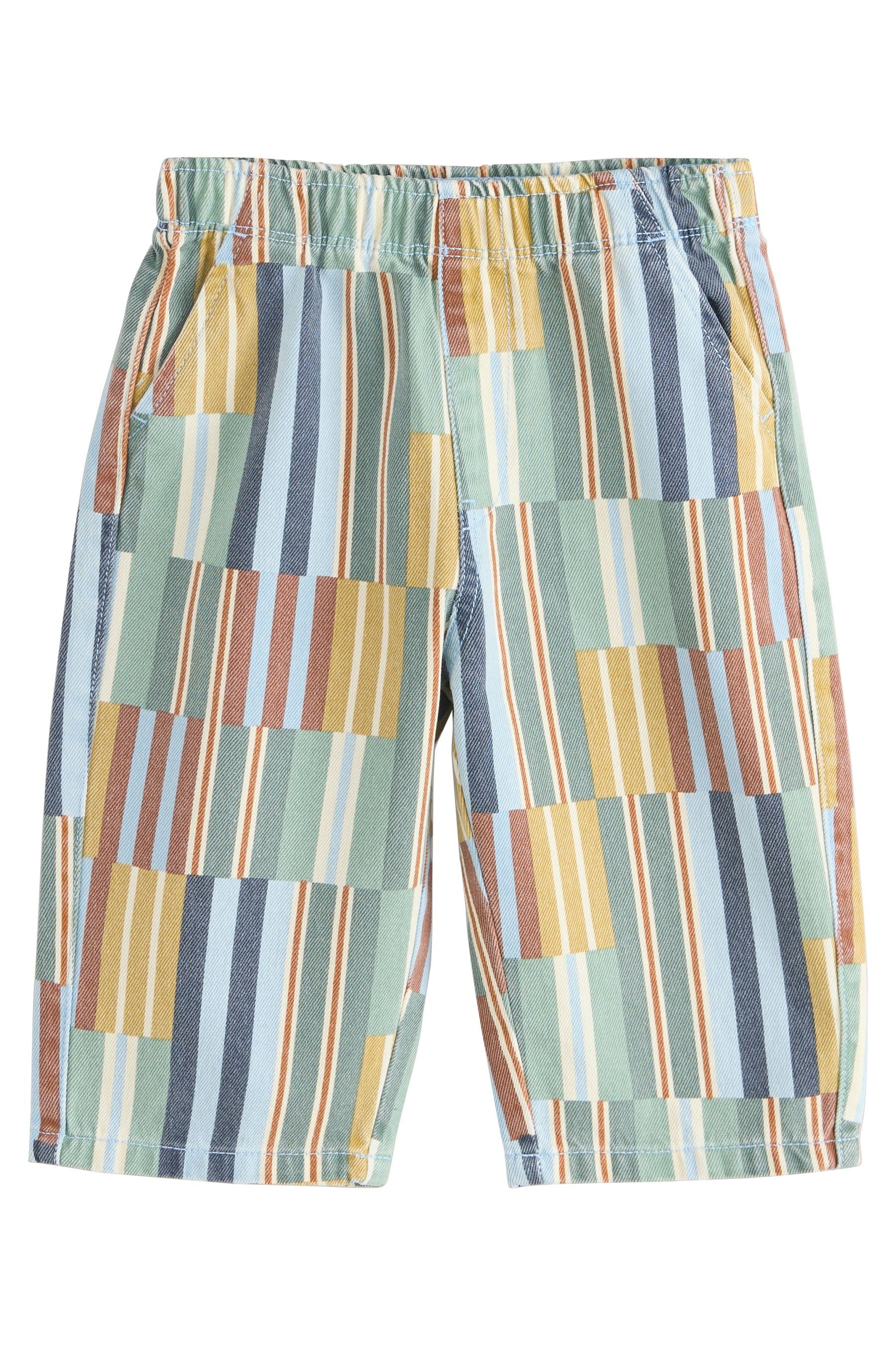 Palazzohose Schlupfhose mit weitem Bein