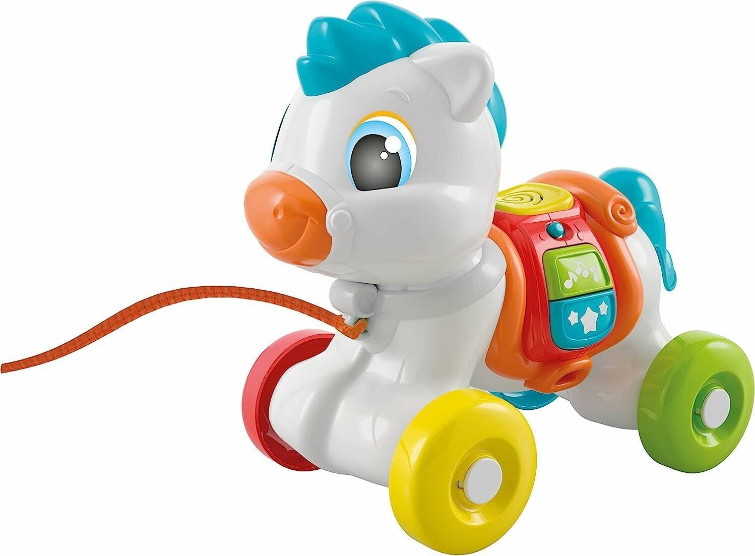 Clementoni® Nachziehtier BABY Interaktives Ziehpony