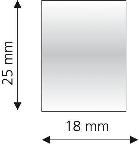 Wandträger Power, Liedeco, Gardinenstangen, weiß für 20 mm Gardinenstangen Ø (1-St)