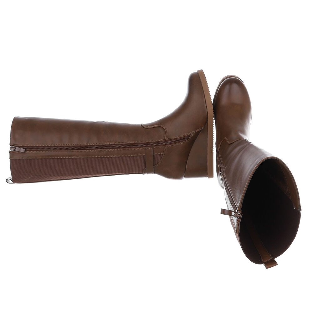 Ital-Design Damen Elegant Keilstiefel (88843416) Keilabsatz/Wedge Stiefel i günstig online kaufen