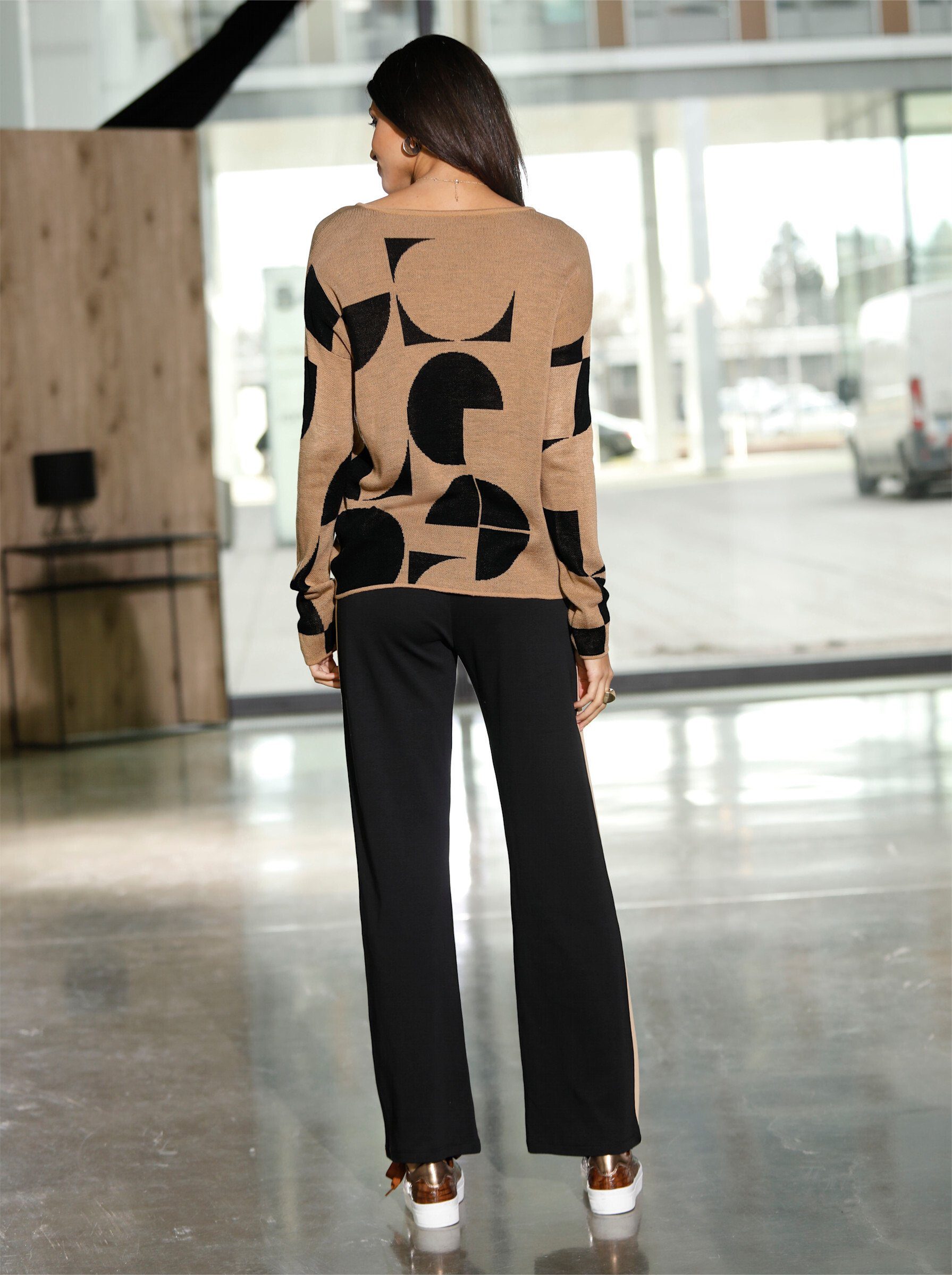 Sieh an! Jerseyhose Jersey-Hose komfortabel