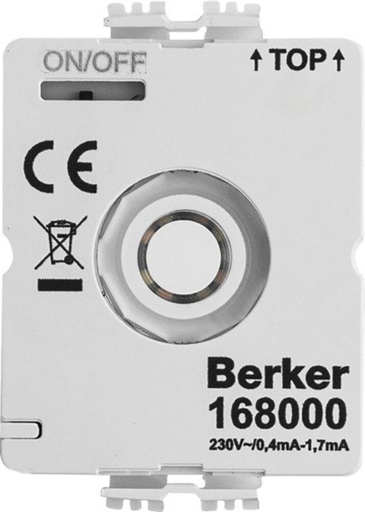 Berker Abdeckrahmen Berker LED-Modul Drehschalter 168000
