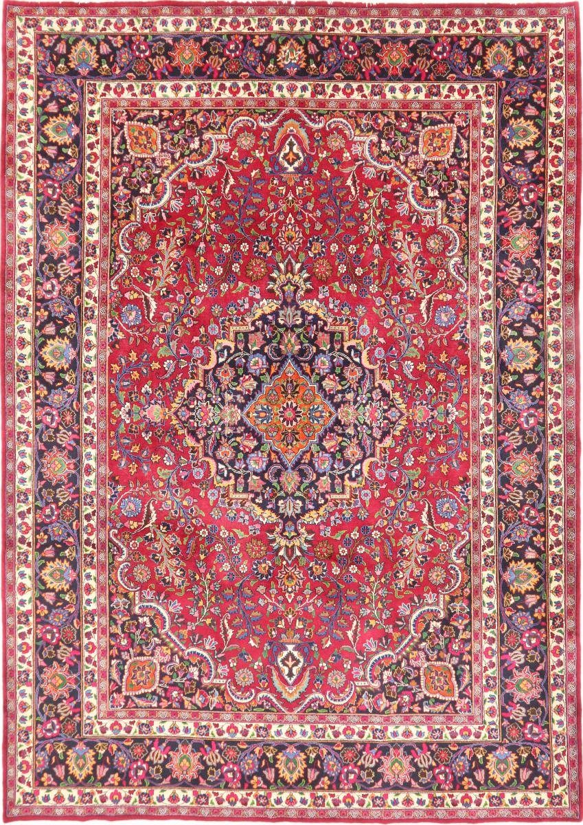Orientteppich Mashhad 250x352 Handgeknüpfter Orientteppich / Perserteppich, Nain Trading, rechteckig, Höhe: 12 mm