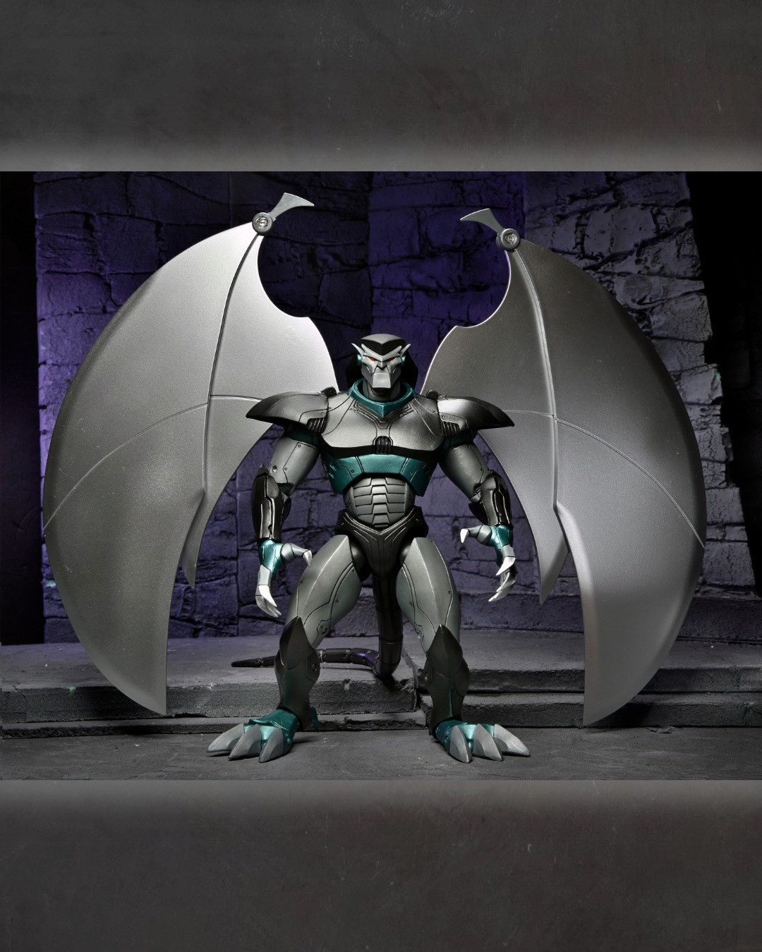 NECA Actionfigur NECA Gargoyles Ultimate Steel Clan Robot 7 Inch Actionfigur